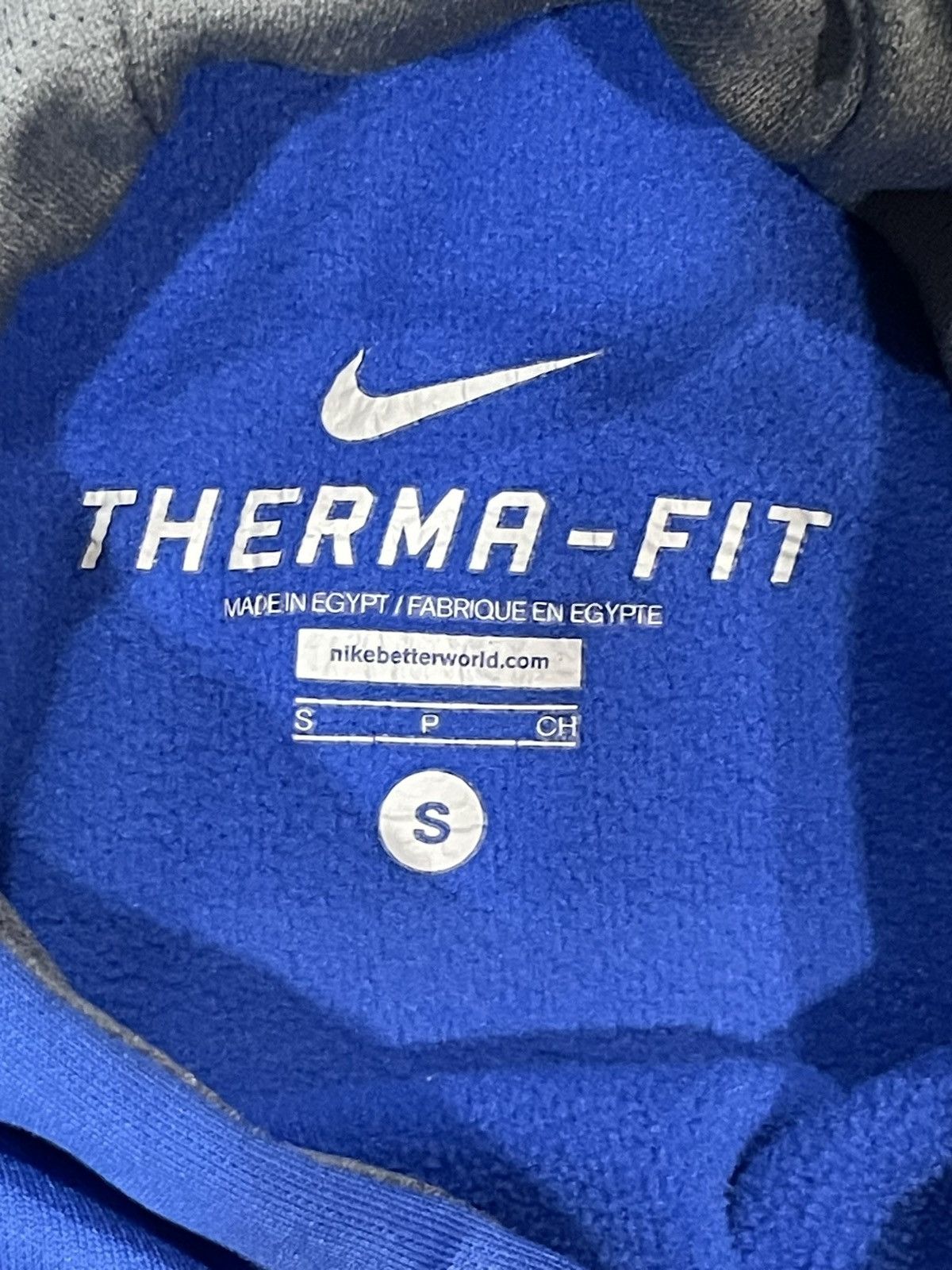 Nike Blue Nike Therma Fit hoodie Size US S / EU 44-46 / 1 - 3 Thumbnail