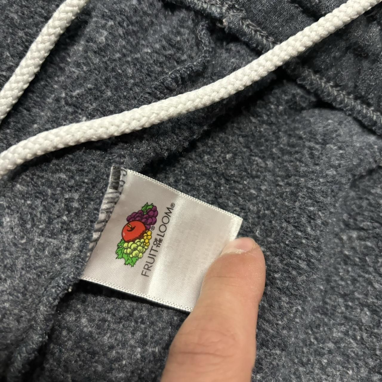 Japanese Brand × Vintage Crazy Vintage Y2K/2000s Baggy Dark Grey Skater Essential Sweatpants! Size US 36 / EU 52 - 7 Thumbnail