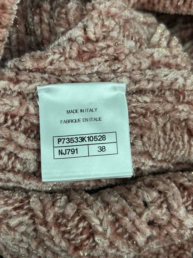 Chanel Chanel 22B pink velvet skirt Size 25" / US 0 / IT 36 - 5 Thumbnail