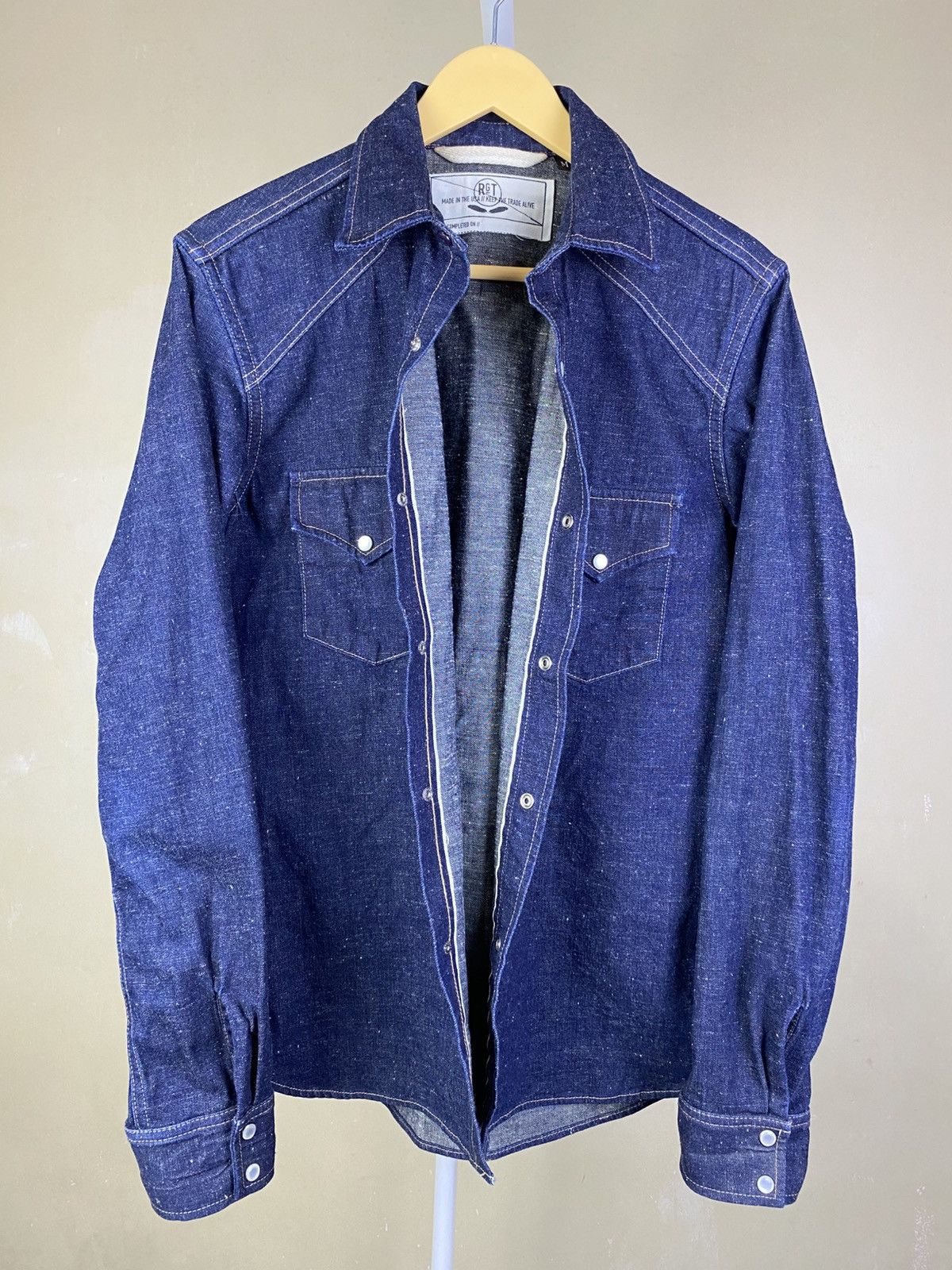 Rogue Territory Rogue Territory RGT - 9oz Denim Western Shirt Size US M / EU 48-50 / 2 - 3 Thumbnail