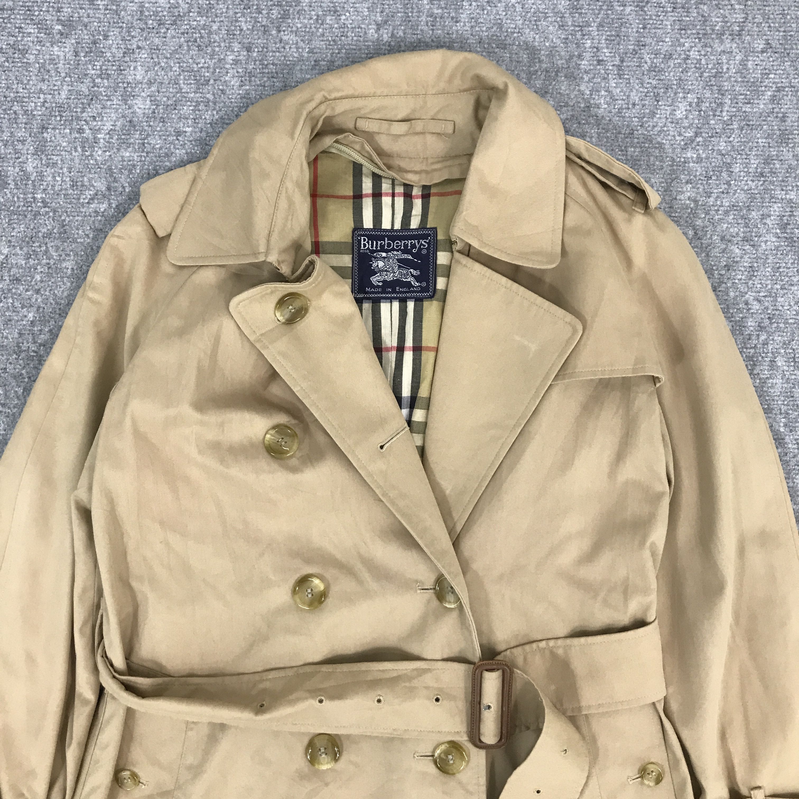 Burberry BURBERRYS LONG COAT JACKET Size US M / EU 48-50 / 2 - 3 Thumbnail
