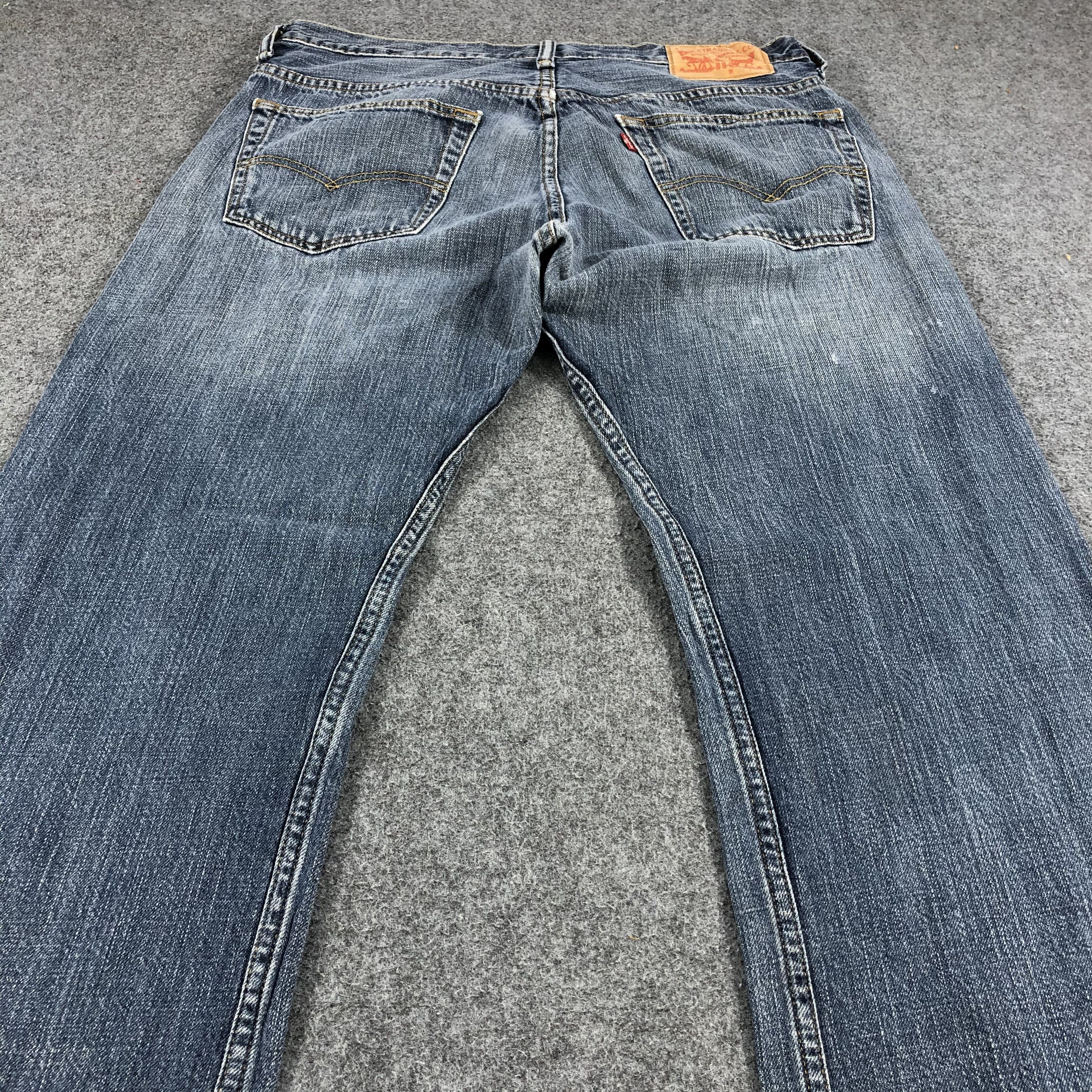 Levi's Vintage Levis Jeans Lot 569 Faded Blue Denim-J1106 Size US 34 / EU 50 - 4 Thumbnail