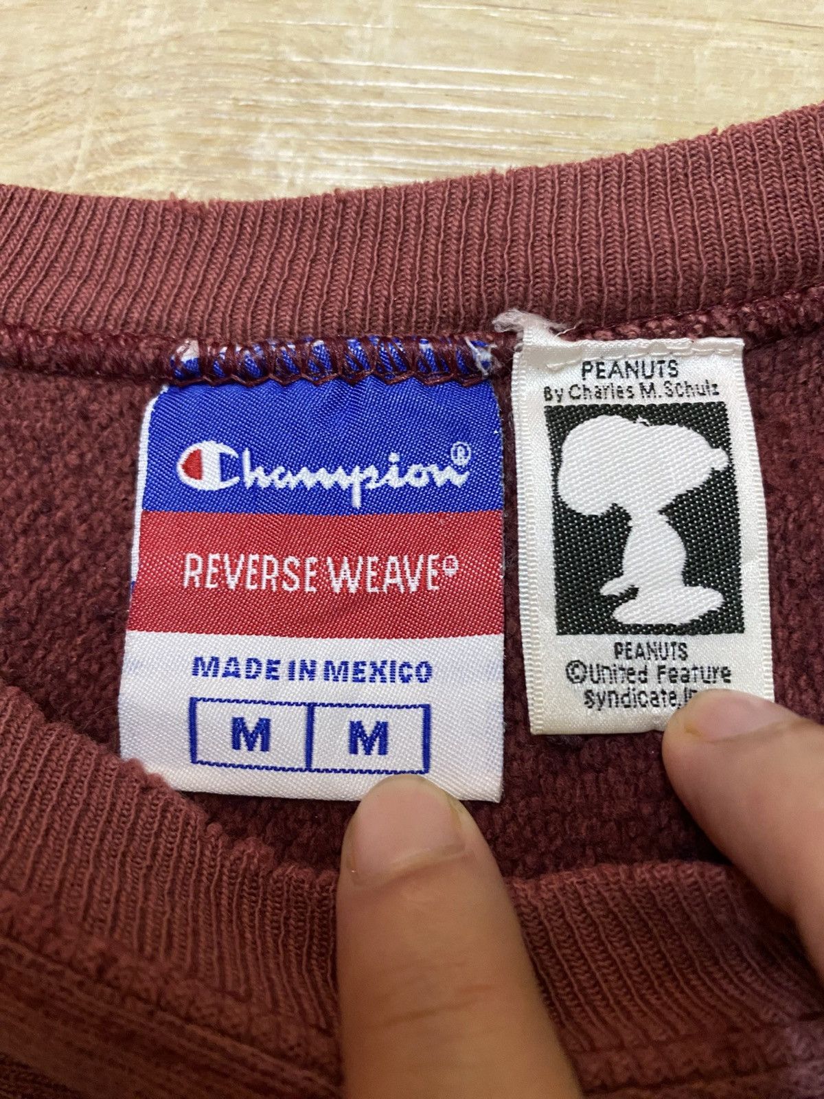 Champion Vintage Champion x Peanuts Alabama reverse weave sweatshirt Size US M / EU 48-50 / 2 - 7 Thumbnail