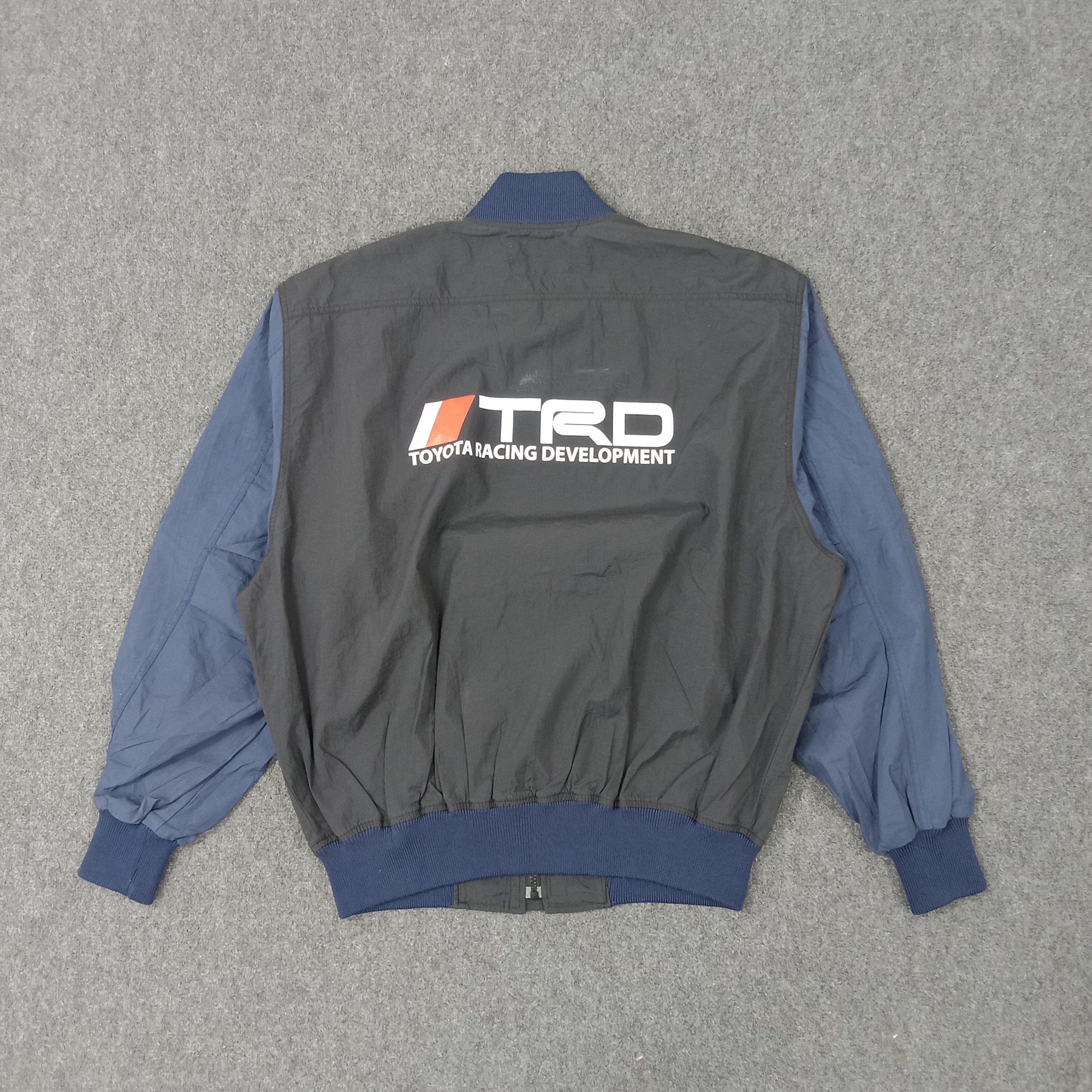 Japanese Brand × Vintage TRD Toyota Japanese Racing Team Bomber Jacket Size US L / EU 52-54 / 3 - 1 Thumbnail