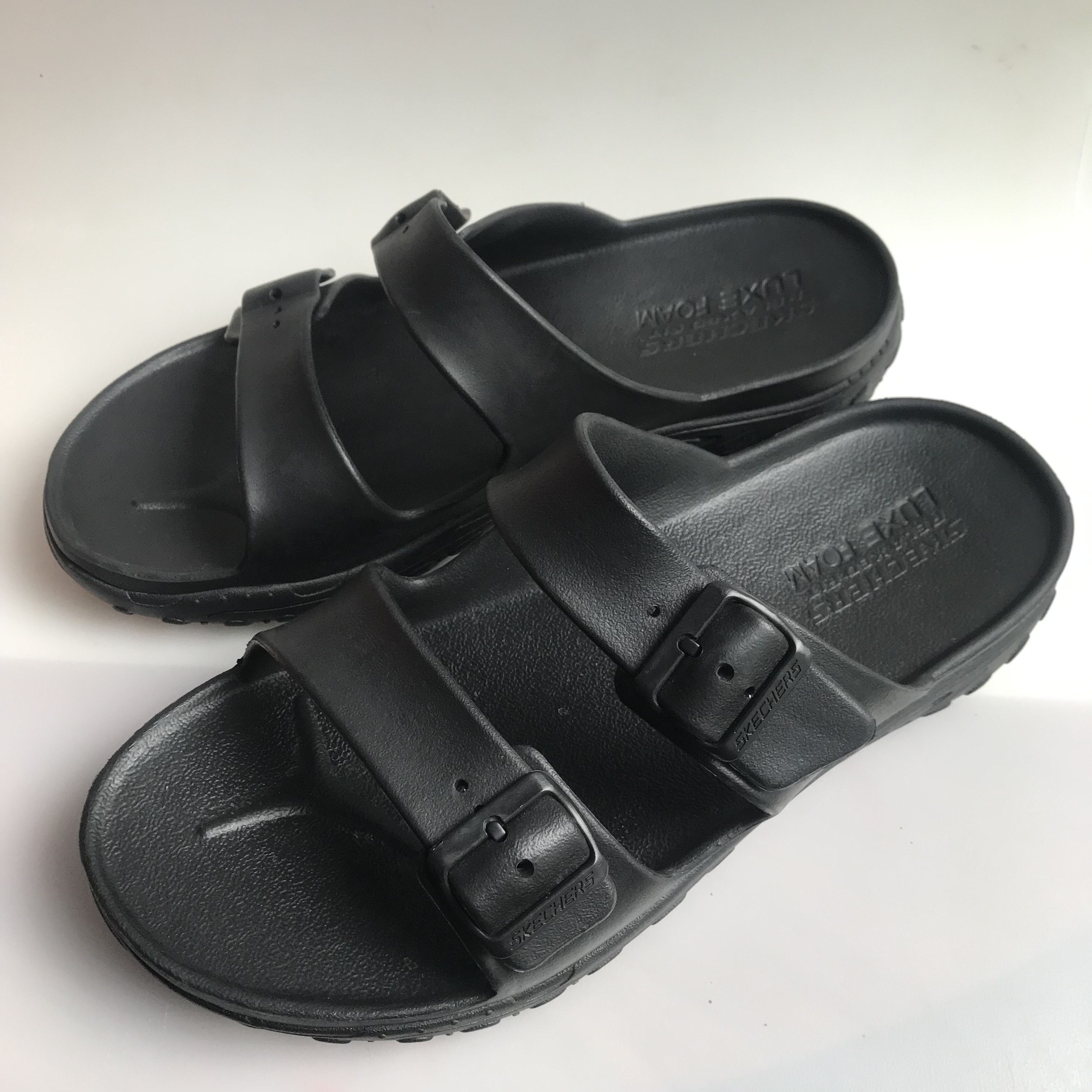 SKECHERS × Sports Specialties Skechers Men's Foamies Reggae Waller Two Band Slide Sandals Size US 12.5 / EU 45-46 - 10 Thumbnail