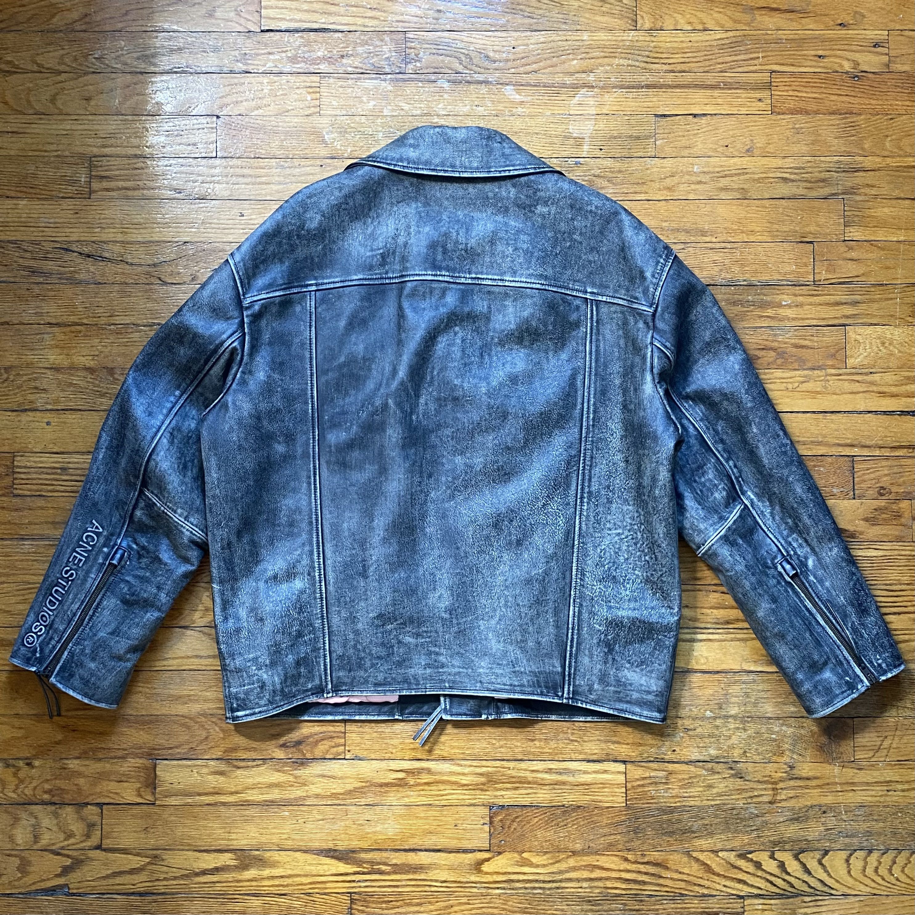 Acne Studios Acne Studios Motorcycle Leather Jacket Size 46 Size US S / EU 44-46 / 1 - 2 Thumbnail