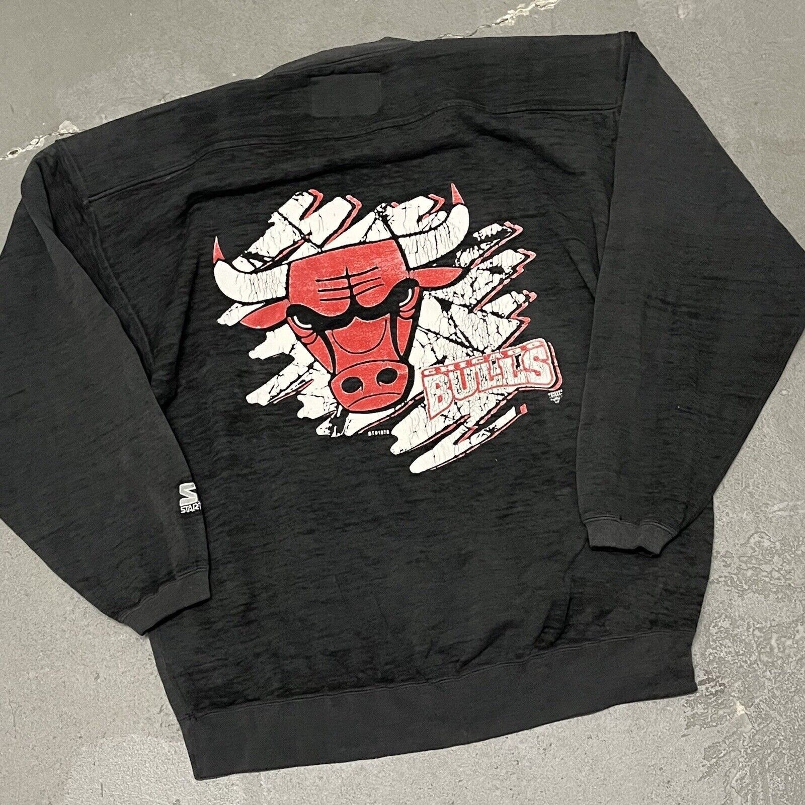 Starter VTG 1990’S Starter NBA Chicago Bulls Crewneck Sweatshirt XL Size US XL / EU 56 / 4 - 2 Thumbnail