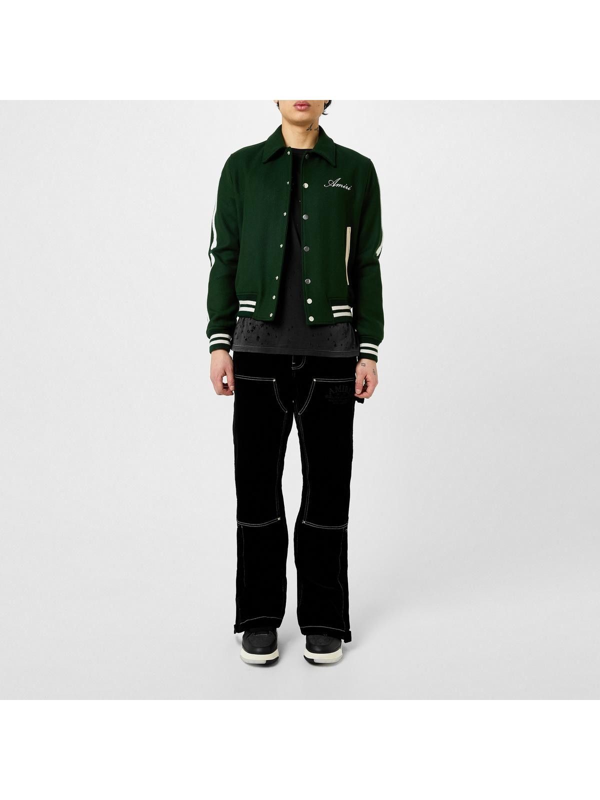 Amiri o1y0425 Jacket in Dark Green Size M / US 6-8 / IT 42-44 - 3 Thumbnail