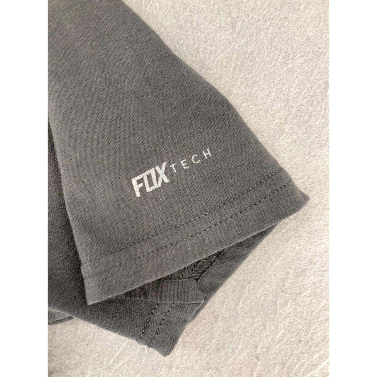 Logo 7 VINTAGE Fox Tech Mens TShirt Medium Gray Active Racing Logo Size US M / EU 48-50 / 2 - 5 Thumbnail