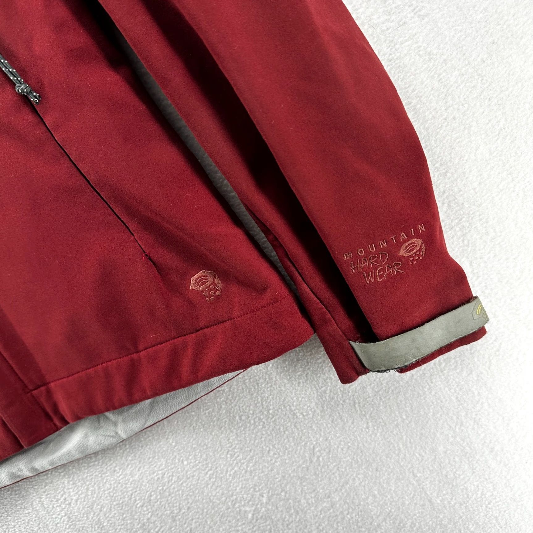Mountain Hardwear Mountain Hardwear Jacket Women's Red Medium Fleece Full Zip Pockets Long Sleeve Winter Casual Basic Size M / US 6-8 / IT 42-44 - 6 Thumbnail