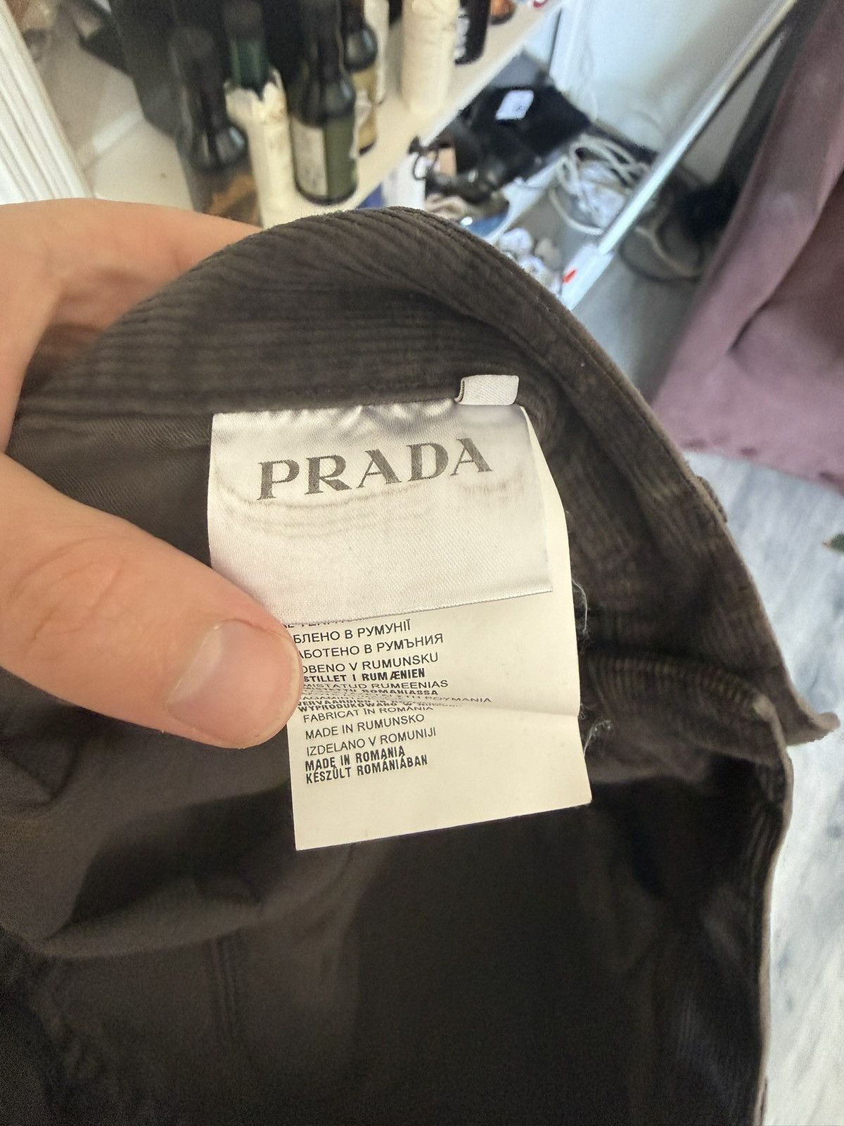 Prada Prada Slim Brown Corduroy Jeans Size US 32 / EU 48 - 14 Thumbnail