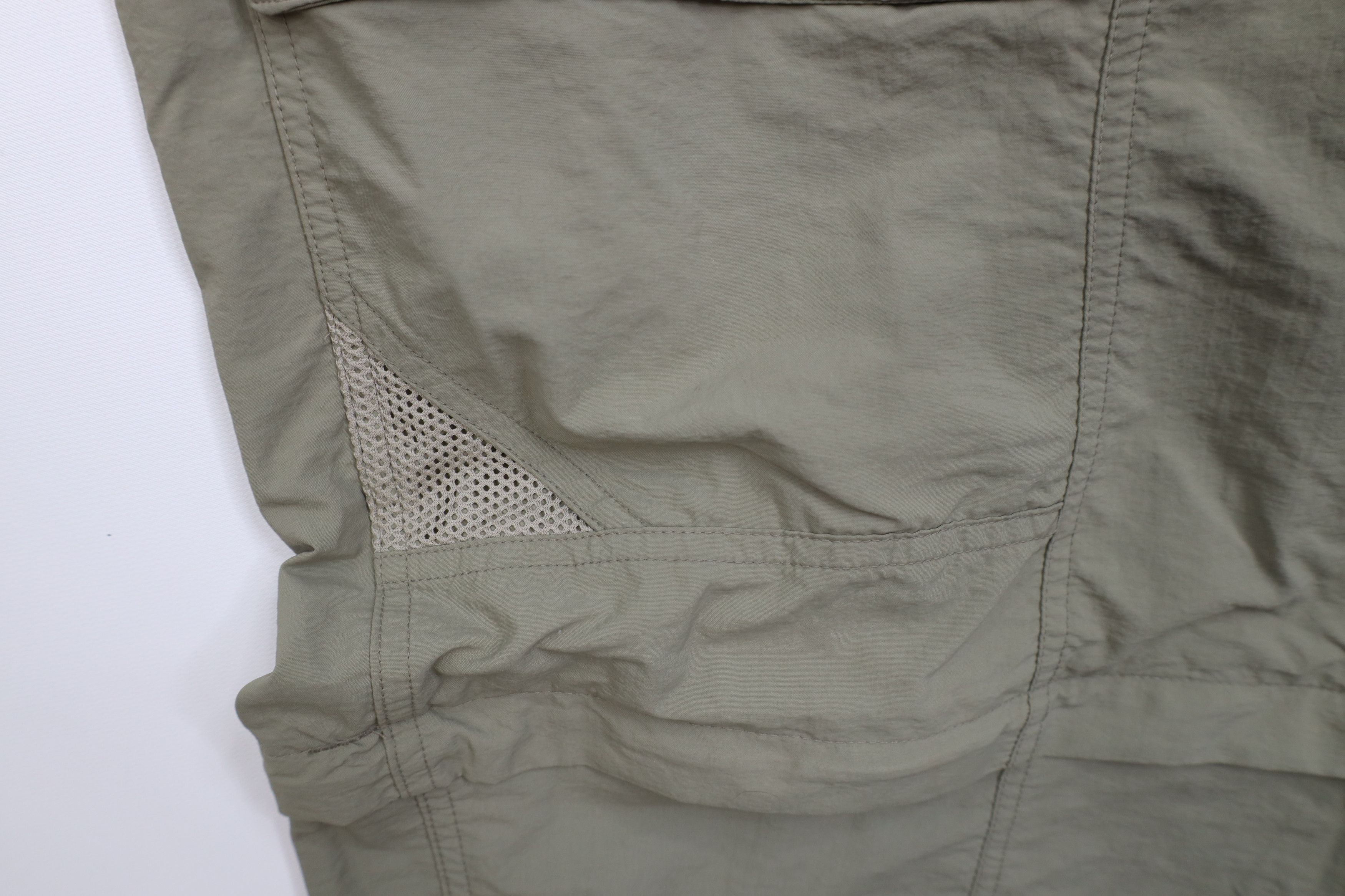Columbia Vintage Y2K Columbia PFG Wide Leg Cargo Pants Shorts Beige Size US 38 / EU 54 - 7 Thumbnail