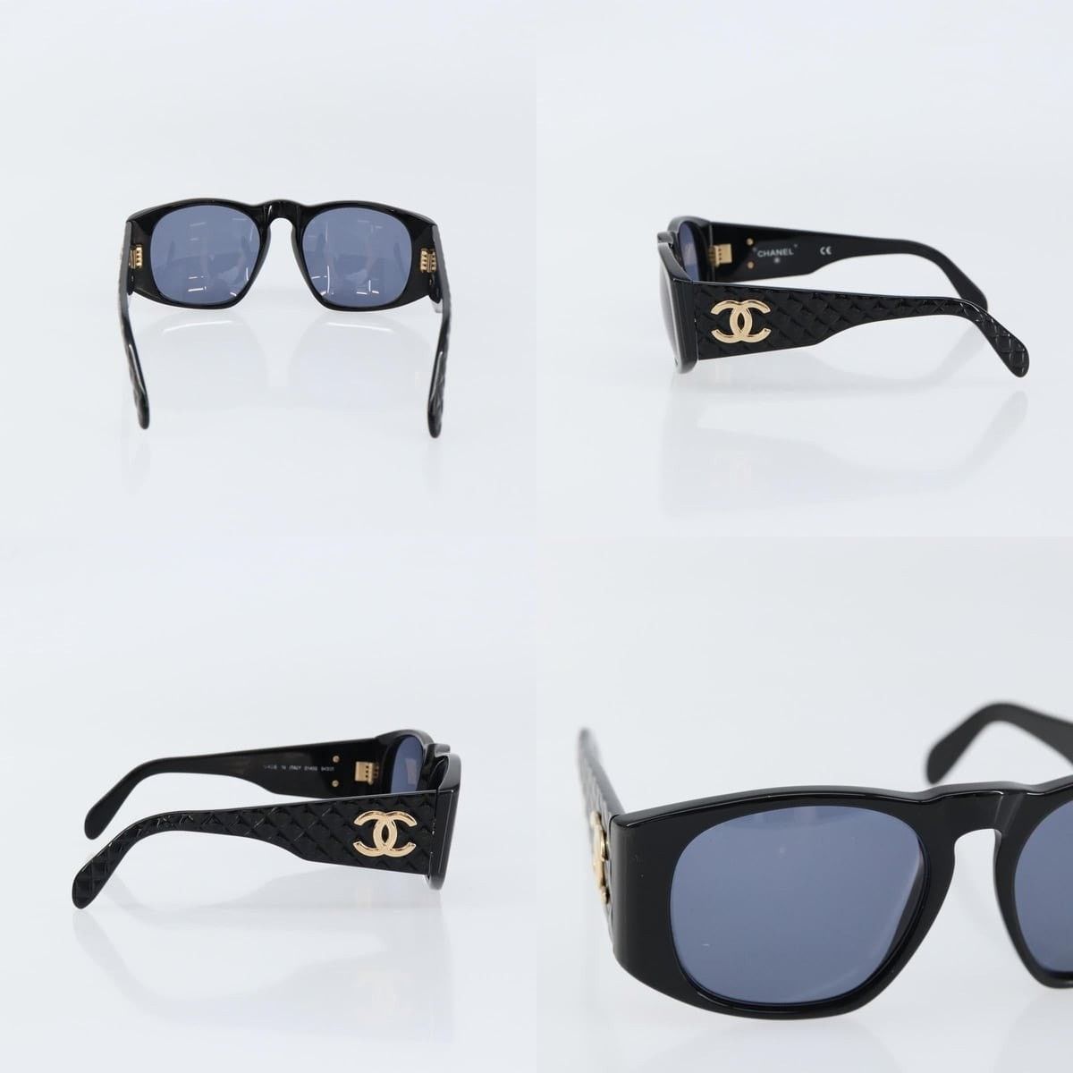 Chanel Chanel Matelasse Sunglasses Size ONE SIZE - 3 Thumbnail