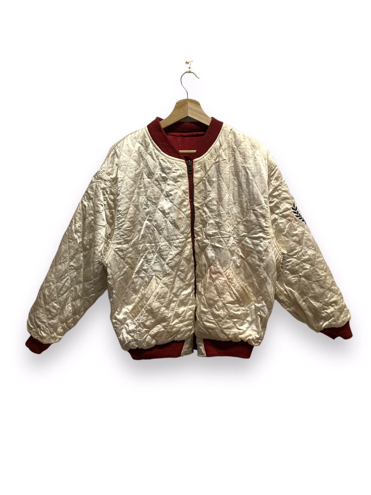 Vintage Nifty Sportive Taste by Sim Bomber Jacket Reversible Size US L / EU 52-54 / 3 - 12 Thumbnail