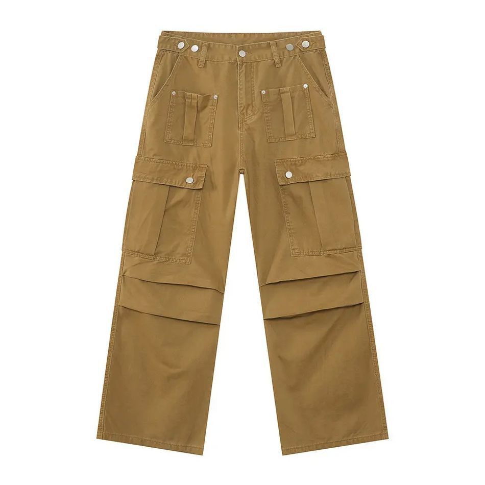 Japanese Brand Retro straight leg loose pocket jeans Size US 32 / EU 48 - 4 Thumbnail