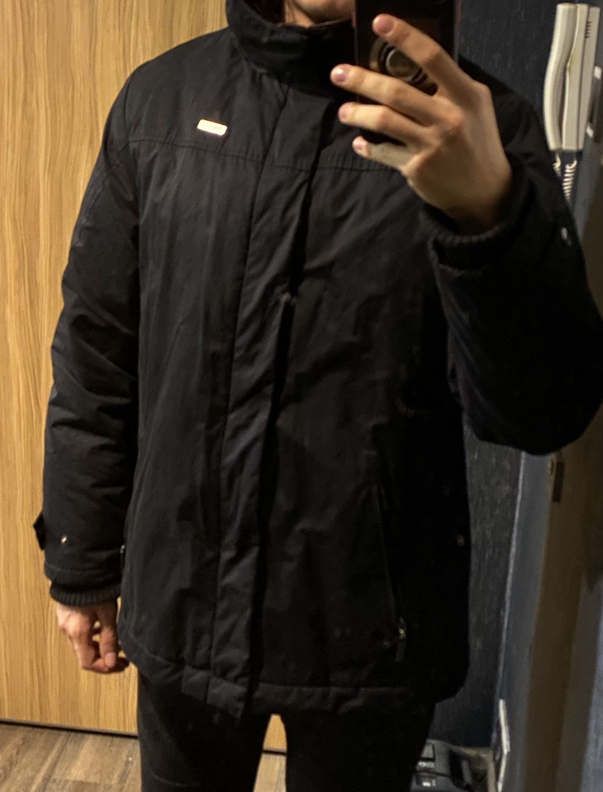 Yves Saint Laurent Wainter Black YSL Jacket Parka Warm YSL Parka Hooded Size US L / EU 52-54 / 3 - 20 Thumbnail