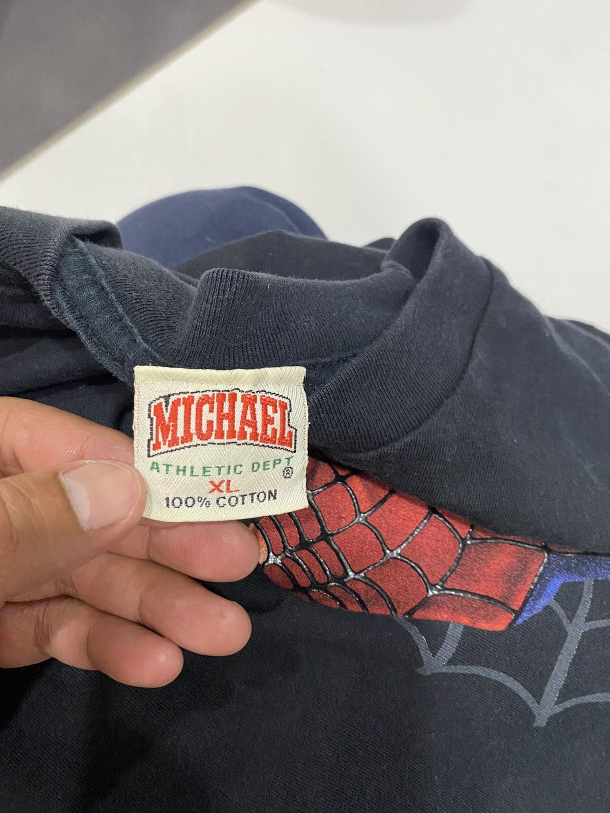 Vintage SPIDERMAN TSHIRT Size US L / EU 52-54 / 3 - 7 Thumbnail