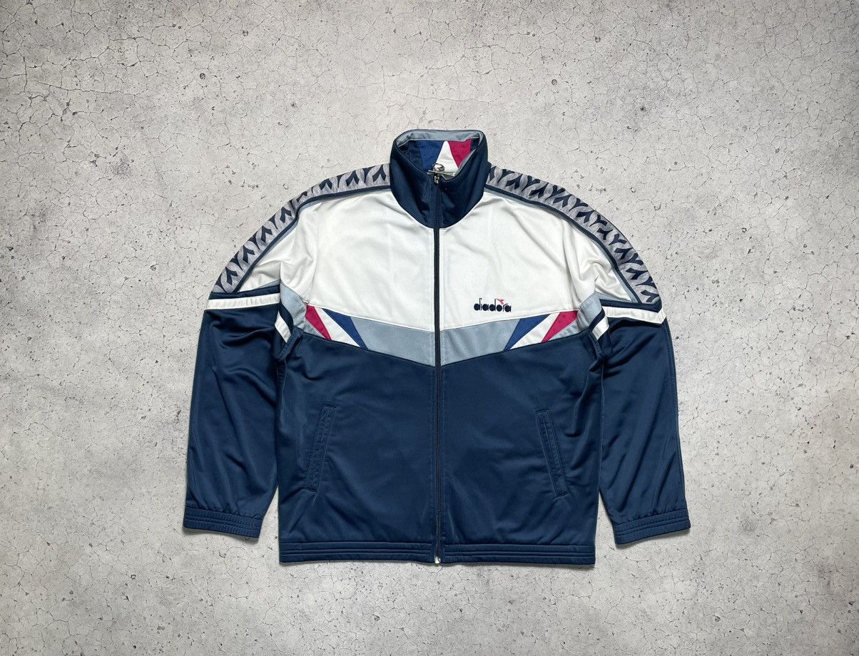 Diadora Vintage 90s Track Suit Diadora Jacket And Pants Size US L / EU 52-54 / 3 - 2 Thumbnail