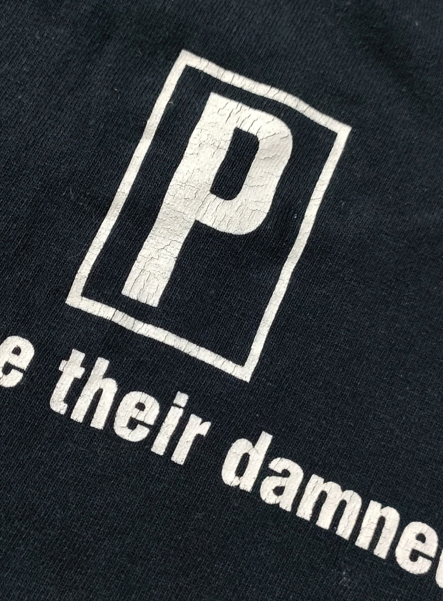 Early 00s PORTISHEAD Vintage Long Sleeve Tee (Blue Black)