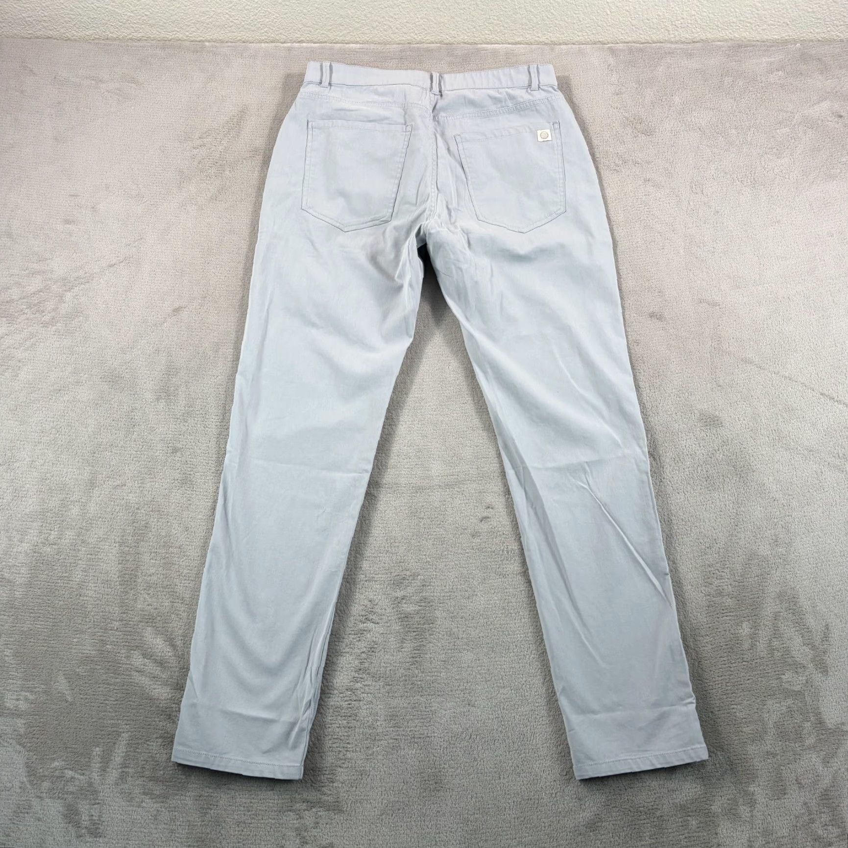 Marine Layer Marine Layer 5 Pocket Breeze Slim Straight Pants Light Grey Men 30x30 NWT 28 Size US 30 / EU 46 - 6 Thumbnail