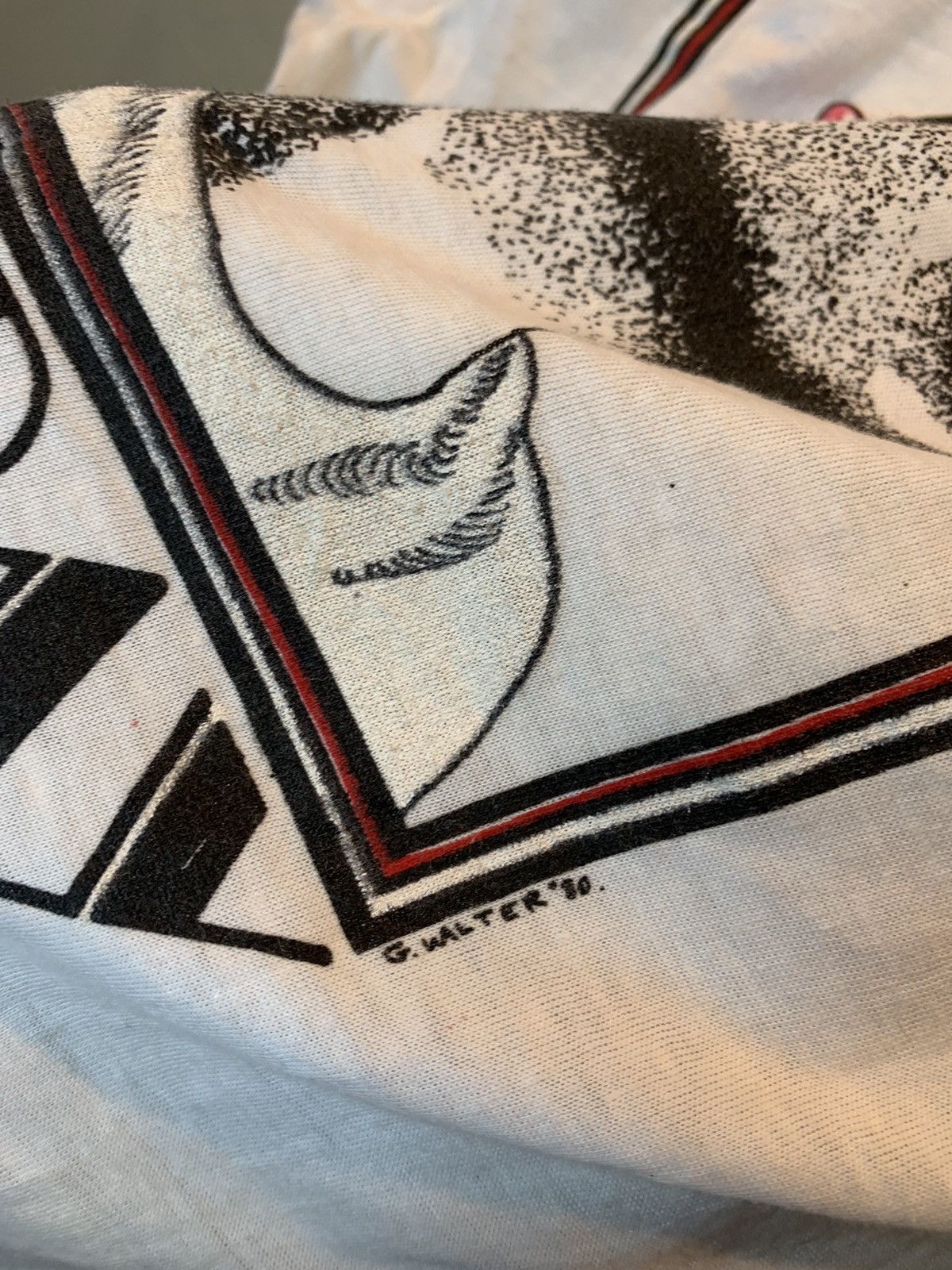 Band Tees × Vintage *RARE* Vintage 1980 Billie Holiday Art Single Stitch T-Shirt Size US L / EU 52-54 / 3 - 5 Thumbnail