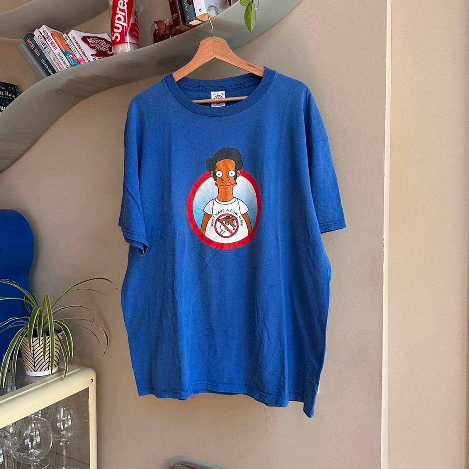 Hypebeast × The Simpsons × Vintage Vintage The Simpsons Apu Shirt Size US XL / EU 56 / 4 - 1 Thumbnail