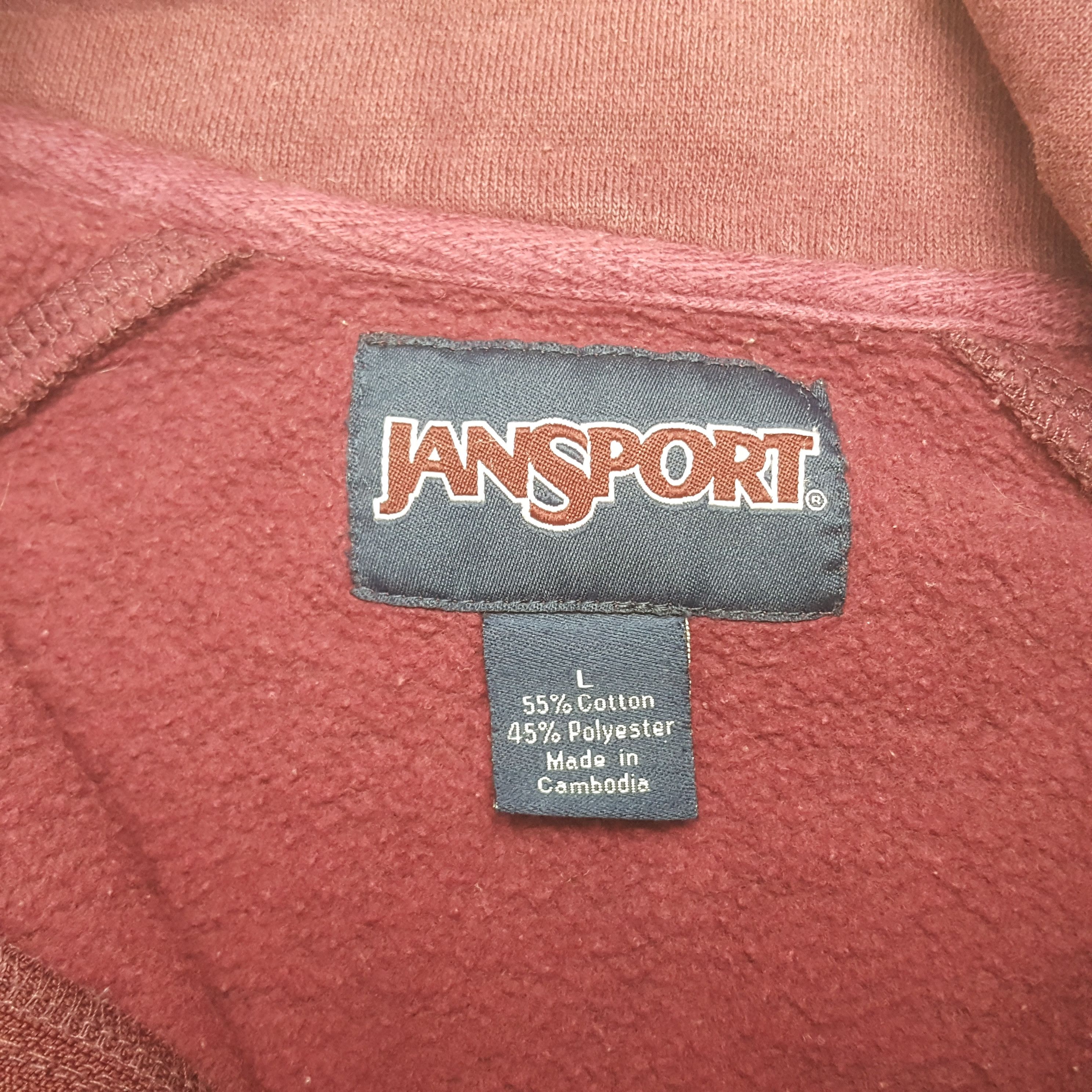 Jansport × Vintage Vinage University Of Puget Sound Half Zipper Sweatshirt Size US S / EU 44-46 / 1 - 5 Thumbnail