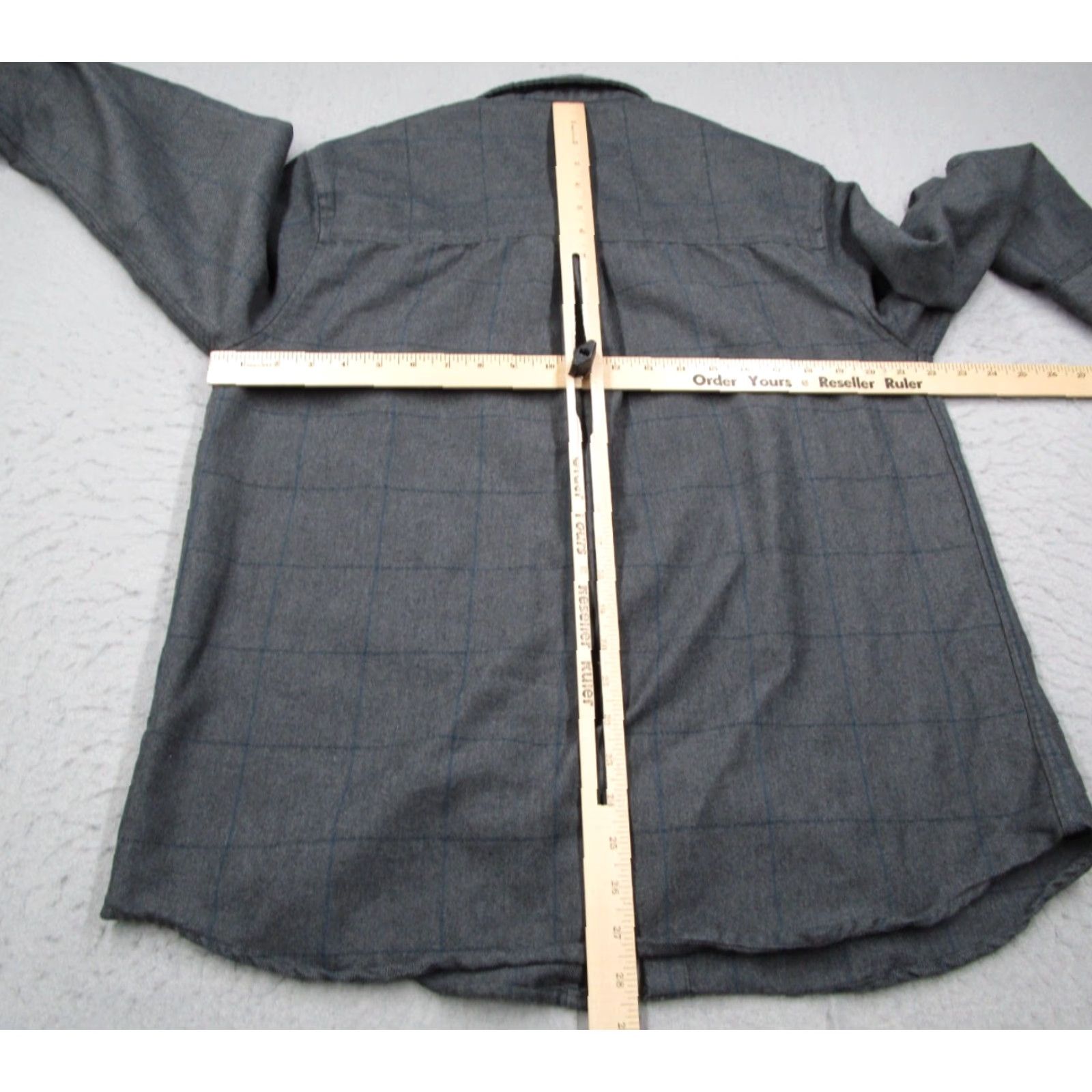 Vintage Sullen Shirt Mens Medium Gray Check Button Up Long Sleeve Workwear Moto SCM5090 Size US M / EU 48-50 / 2 - 5 Thumbnail