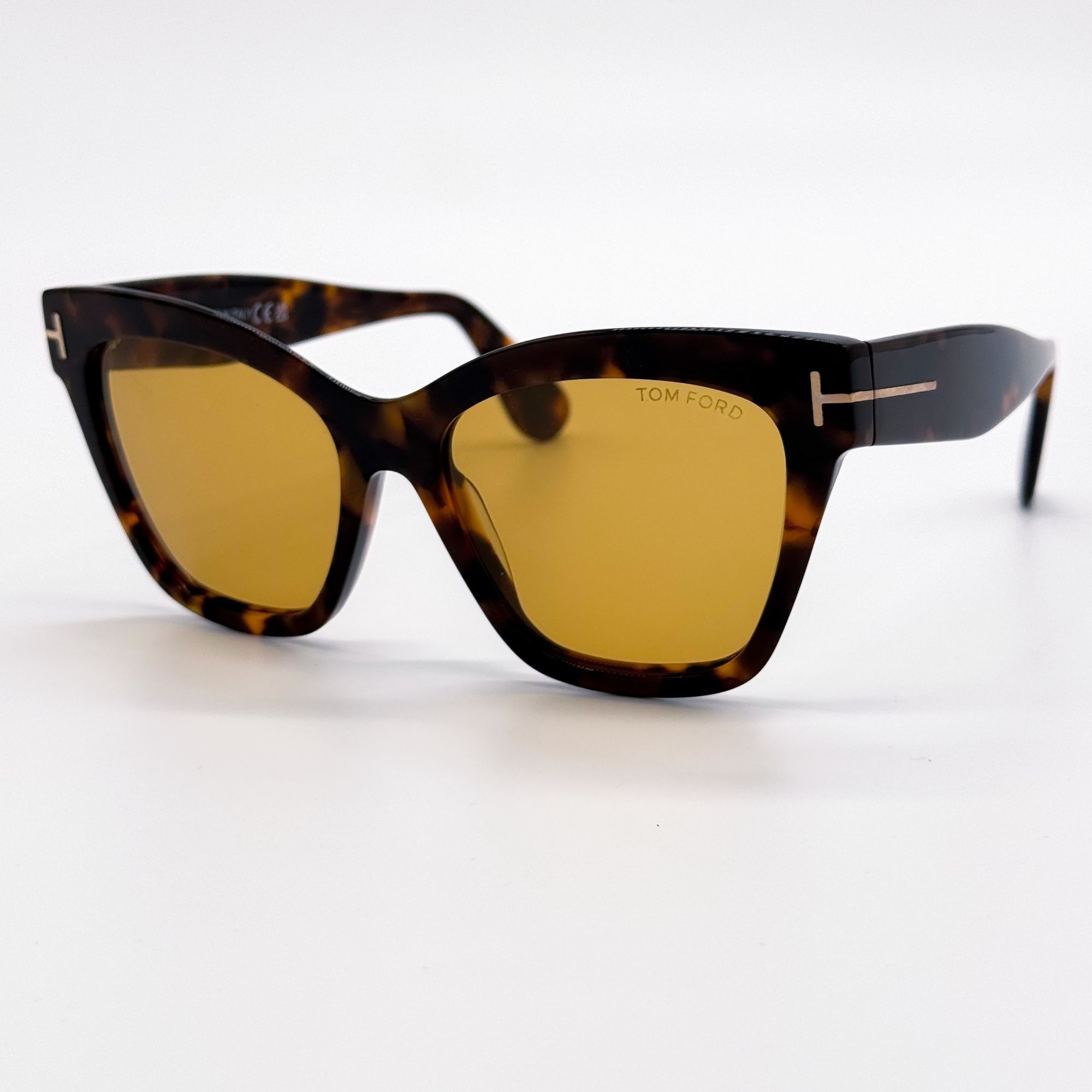 Tom Ford NEW TOM FORD ELVIRA SUNGLASSES TF1217 52E HAVANA FT1217 Size ONE SIZE - 2 Thumbnail