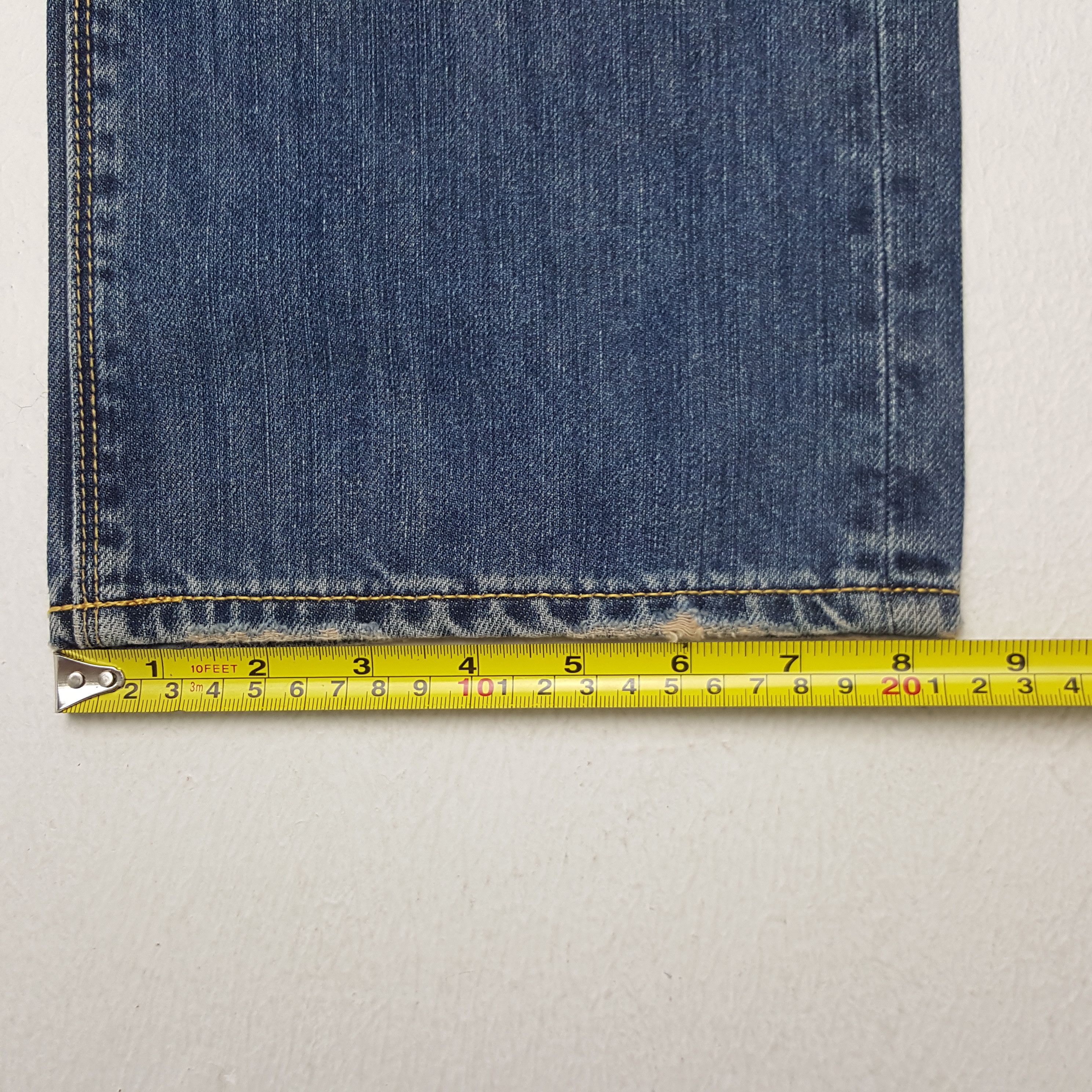 Ed Hardy × Vintage Vintage Ed Hardy USA Custom Art Big Logo Denim Jeans Size US 32 / EU 48 - 11 Thumbnail