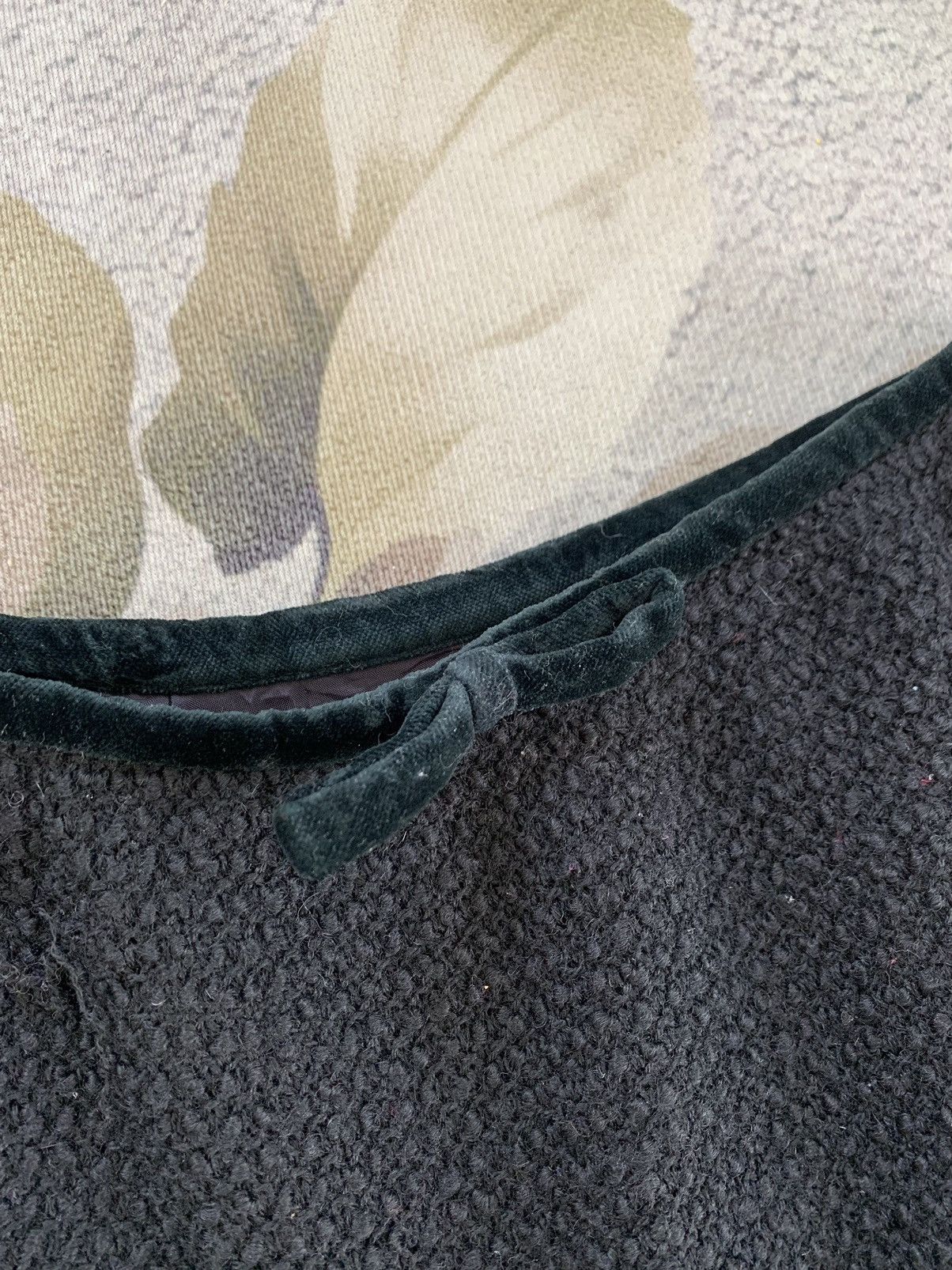 Balenciaga La Mode Balenciaga Blend Wool Skirt Made in Japan Size 24" / US 00 / IT 34 - 6 Thumbnail