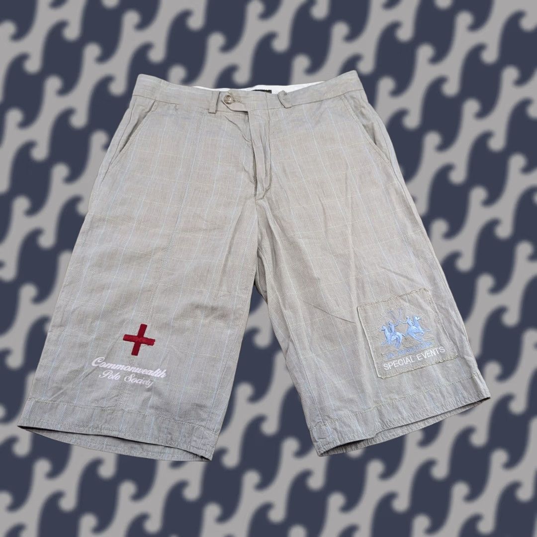 La Martina La Martina Chino Shorts Mens Beige Size 14 Regular 32 Inseam 13 in Pockets Cotton Vintage: No Polo Special events Casual Shirt/Hypo Size US XS / EU 42 / 0 - 1 Thumbnail