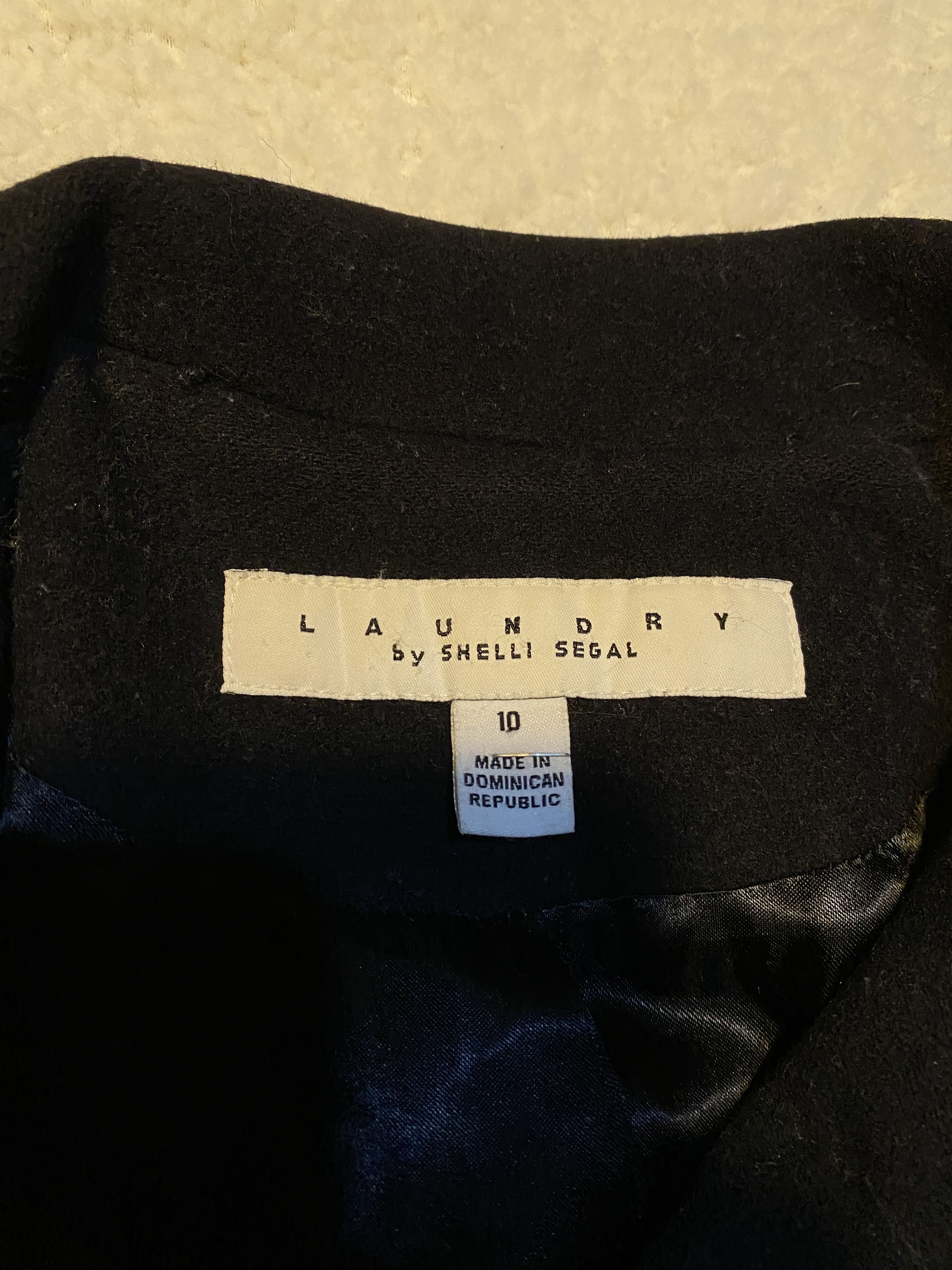 Laundry by Shelli Segal Shelli Segal Ornate Wool Coat Size S / US 4 / IT 40 - 3 Thumbnail