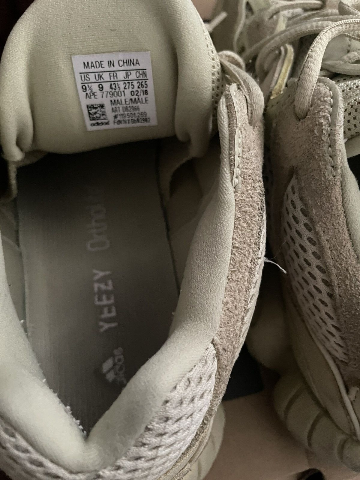 Yeezy Adidas Yeezy Boost 500 Super Moon Yellow Size US 9.5 / EU 42-43 - 5 Thumbnail