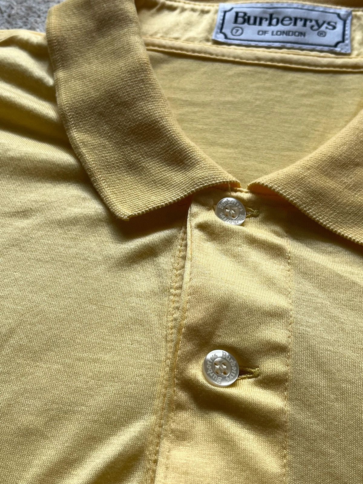 Burberry Burberry's London 1990s Polo Shirt Sz 7 / XL Size US XL / EU 56 / 4 - 3 Thumbnail