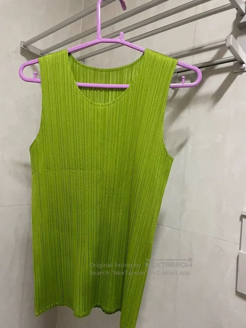 Issey Miyake Issey Miyake Short Vest T-Shirt Size L / US 10 / IT 46 - 2 Thumbnail