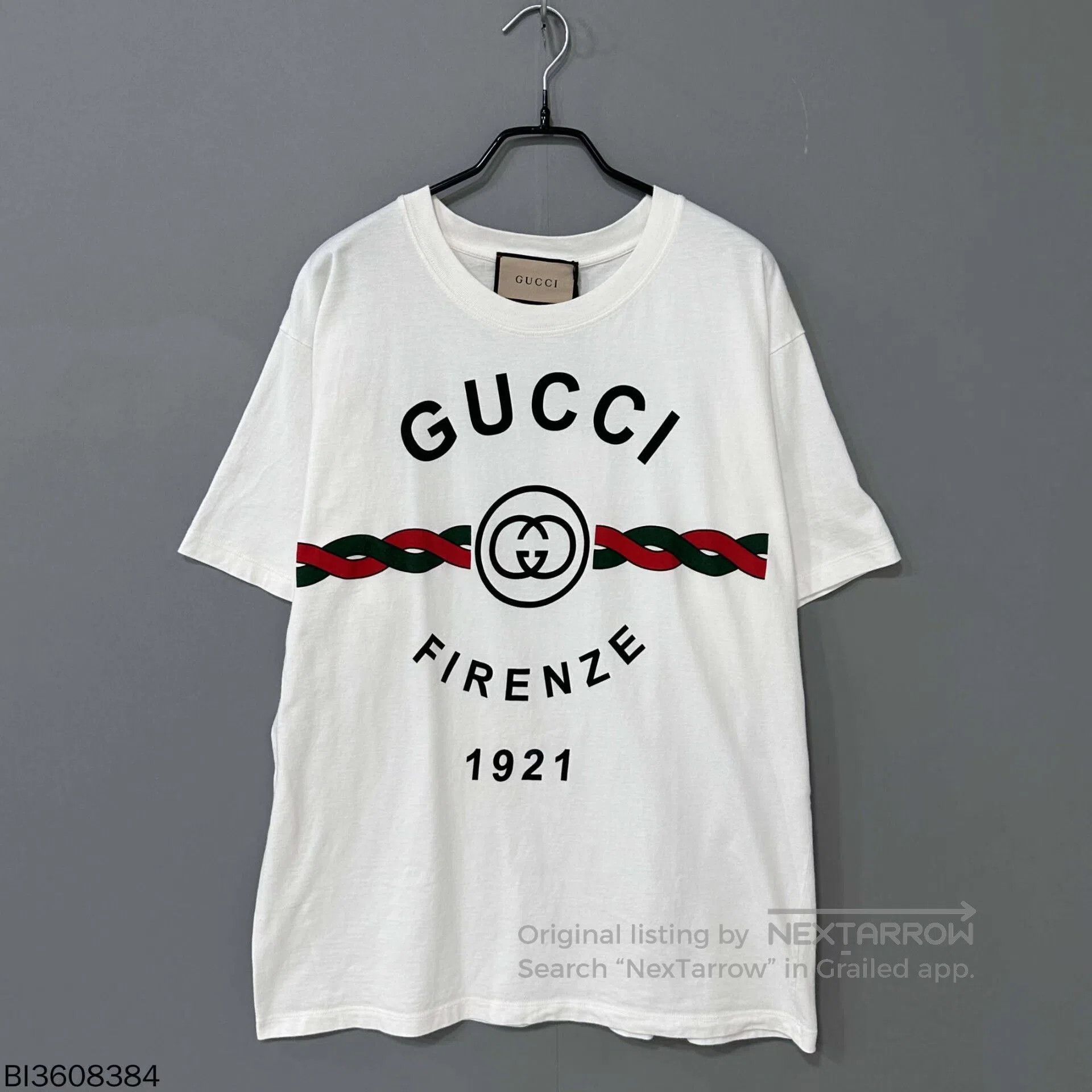 Gucci white short sleeve t-shirt by gucci. Size US S / EU 44-46 / 1 - 1 Thumbnail