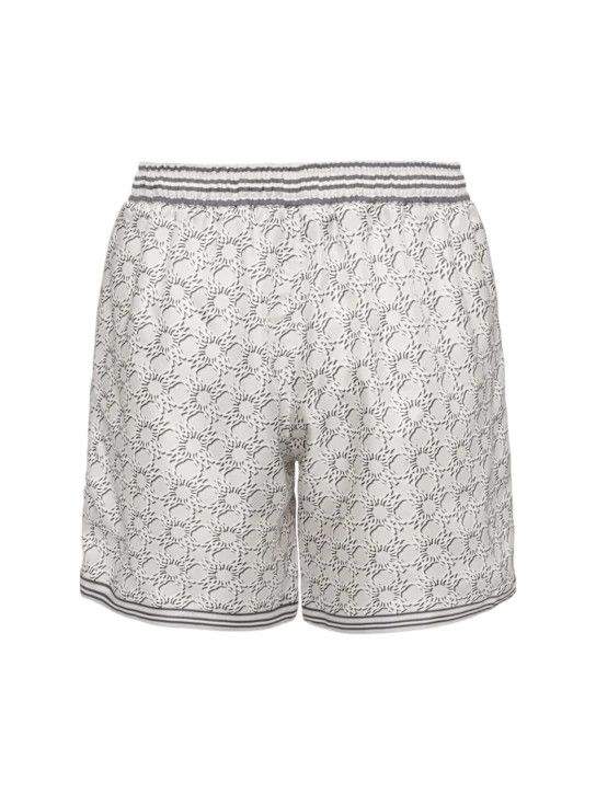 Amiri o1lsvrm0425 MA Quad Silk Shorts in Asphalt Size US 30 / EU 46 - 2 Thumbnail