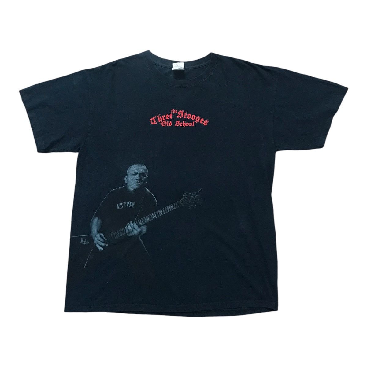 Vintage The Three Stooges Old School Rock Band Tshirt Size US L / EU 52-54 / 3 - 3 Thumbnail