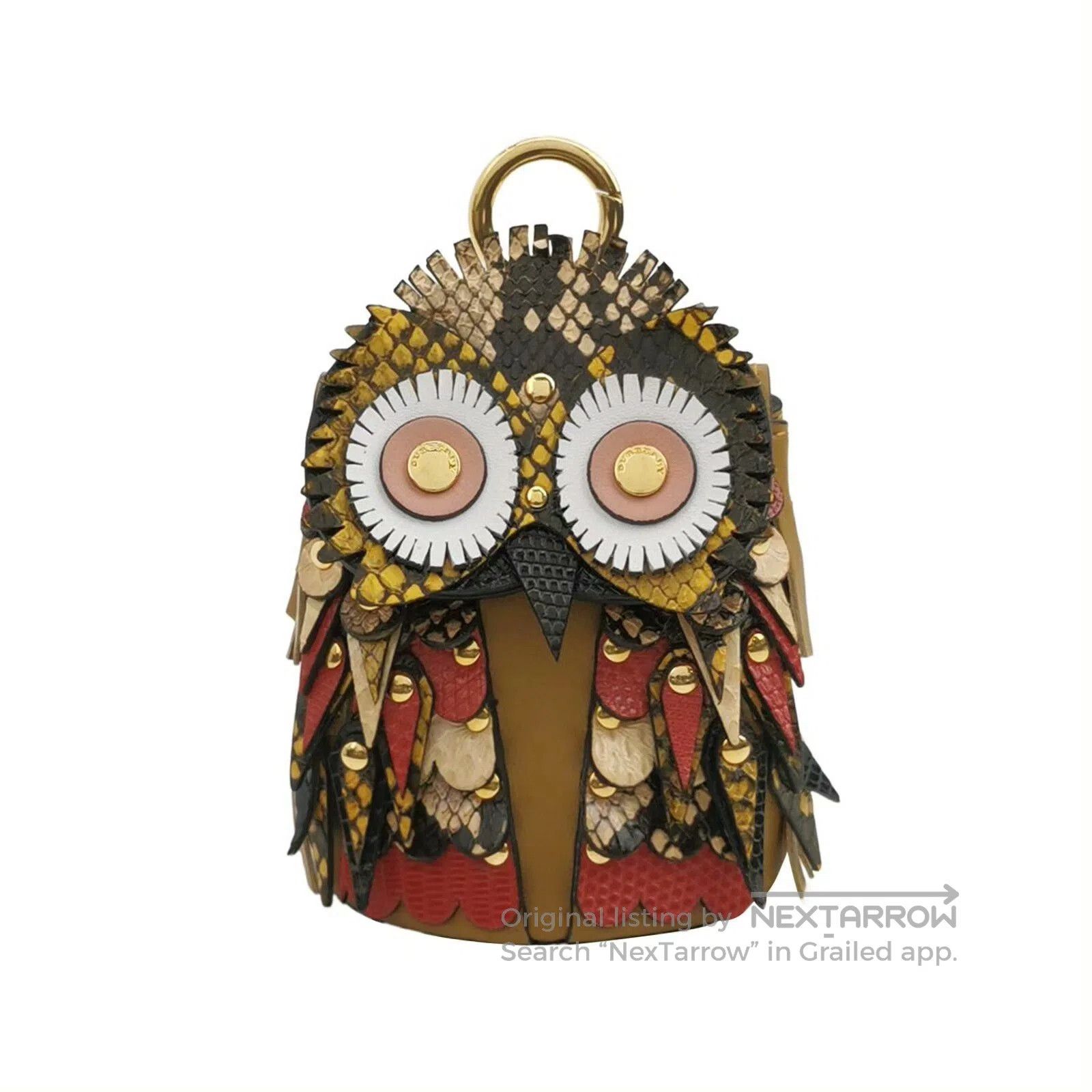 Burberry Owl Coin Purse Charm.