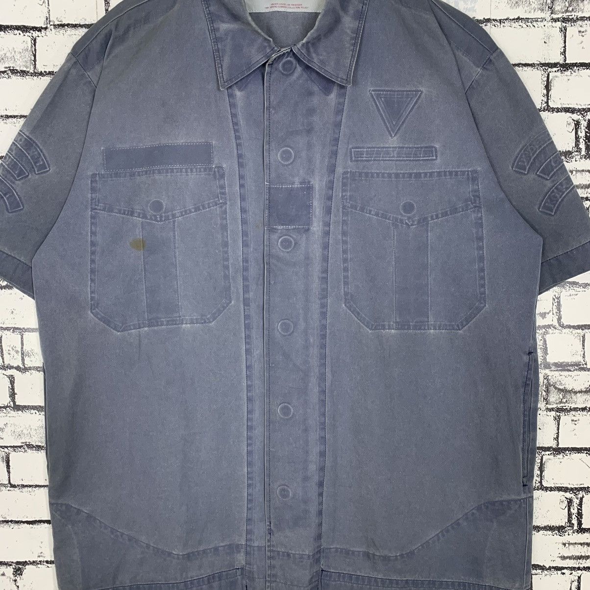Jun Takahashi Undercover Jun Takahashi Button Up Shirt Short Sleeve Size US M / EU 48-50 / 2 - 7 Thumbnail