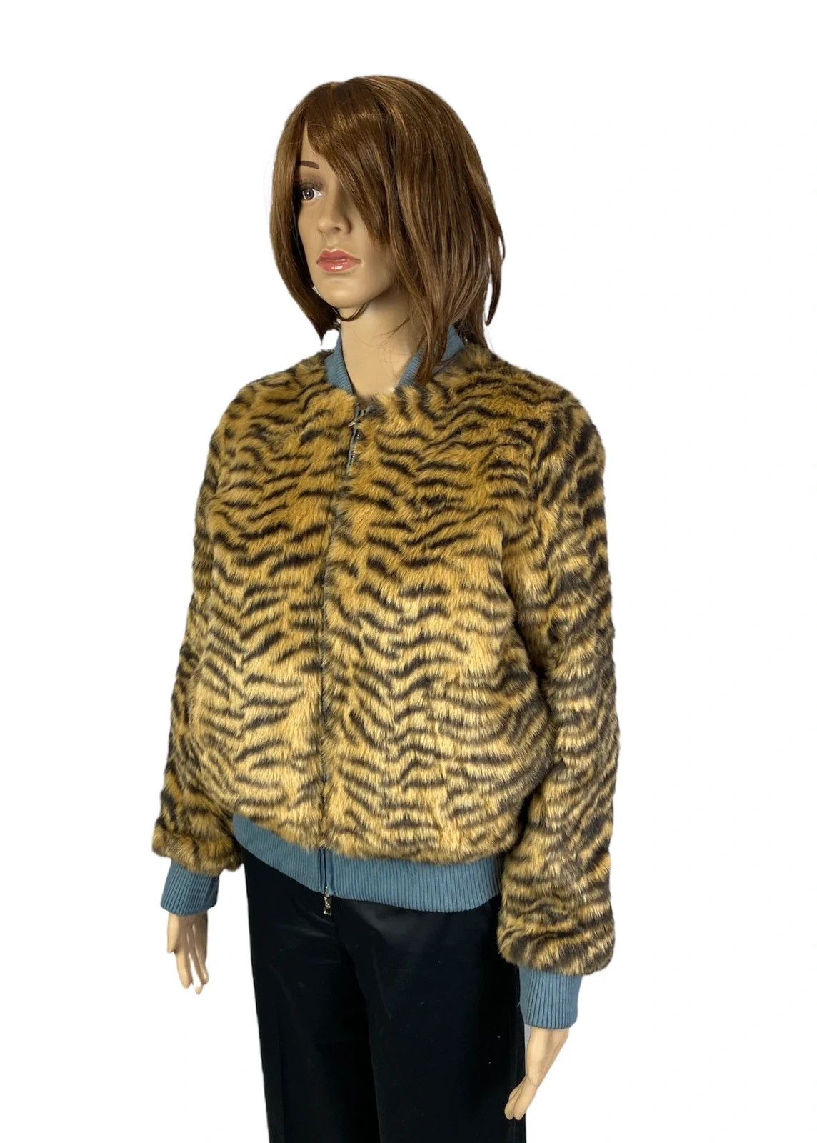 Stella McCartney Stella McCartney Faux Fur Bomber Animal Print Size S / US 4 / IT 40 - 3 Thumbnail