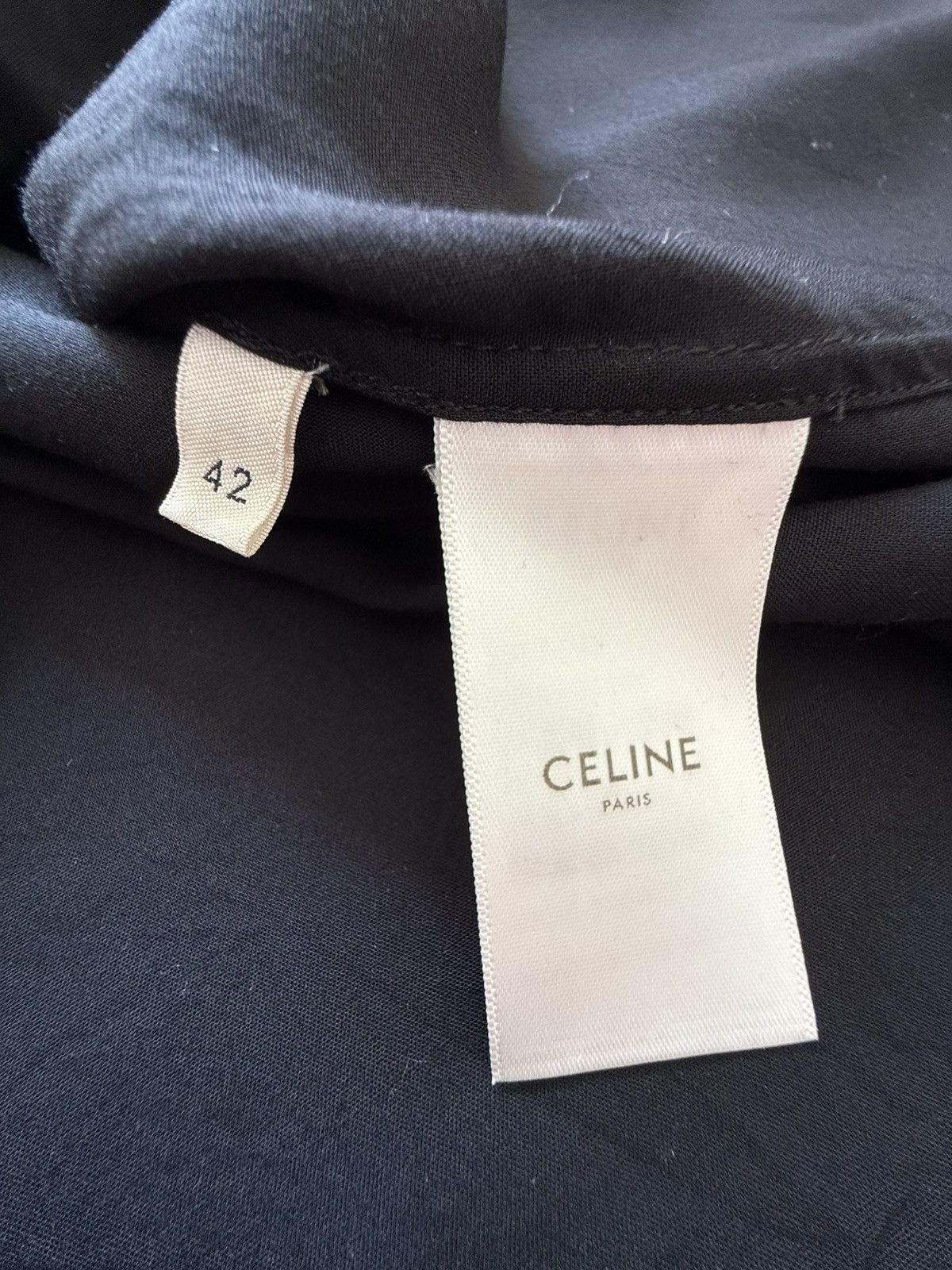 Celine SS21 Celine Dancing Kid Hedi bowling Hawaiian shirt logo 42 Size US L / EU 52-54 / 3 - 17 Thumbnail