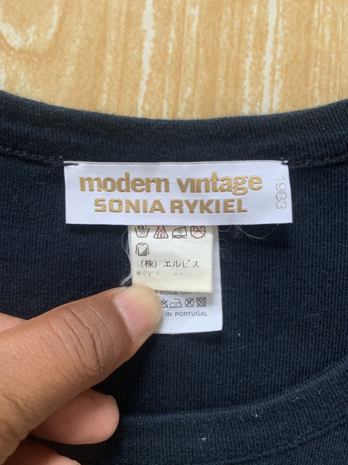 Designer × Sonia Rykiel Sonia Rykiel Artist Modern Vintage 3 Quarter T Shirt Size M / US 6-8 / IT 42-44 - 17 Thumbnail