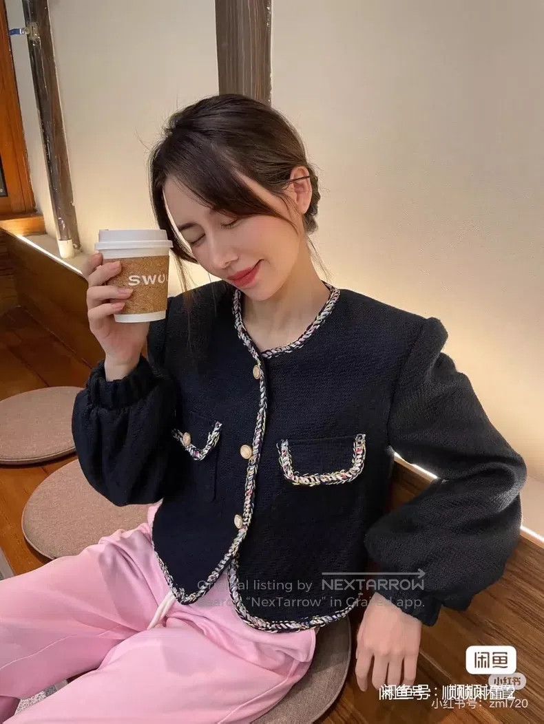 Chanel Chanel Lantern sleeve jacket Size S / US 4 / IT 40 - 5 Thumbnail