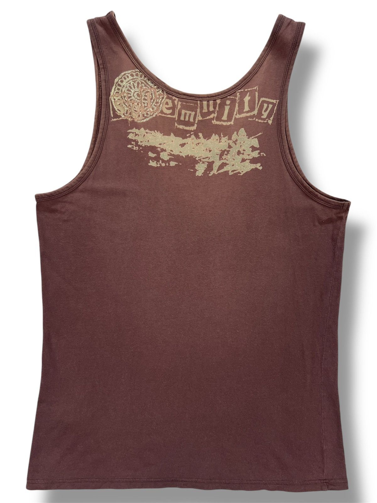 Japanese Brand Willpips Distressed Tank Top Size US S / EU 44-46 / 1 - 2 Thumbnail