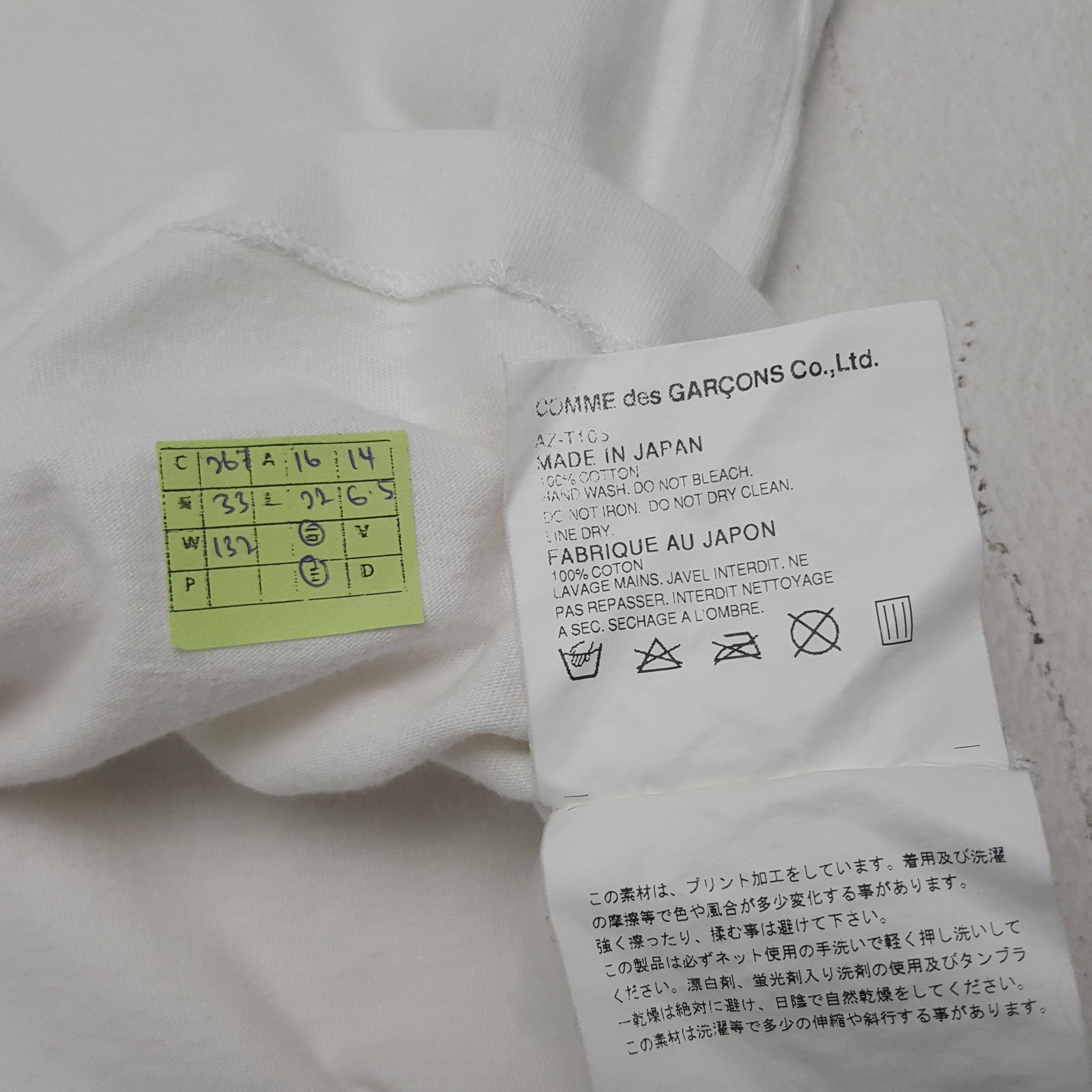 Comme des Garcons PLAY × Japanese Brand × Vintage Vintage Play Comme des Garcons Play Japanese Designer Tshirt Size US XS / EU 42 / 0 - 5 Thumbnail