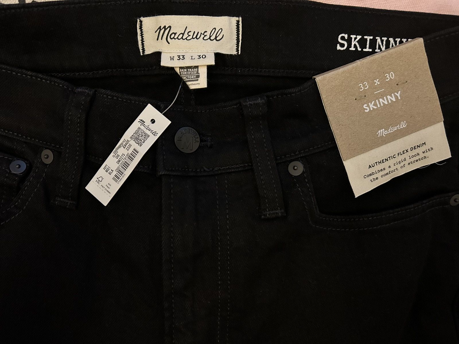 Madewell New w/tags, Madewell men’s jeans, 33x30 Size US 33 - 3 Thumbnail