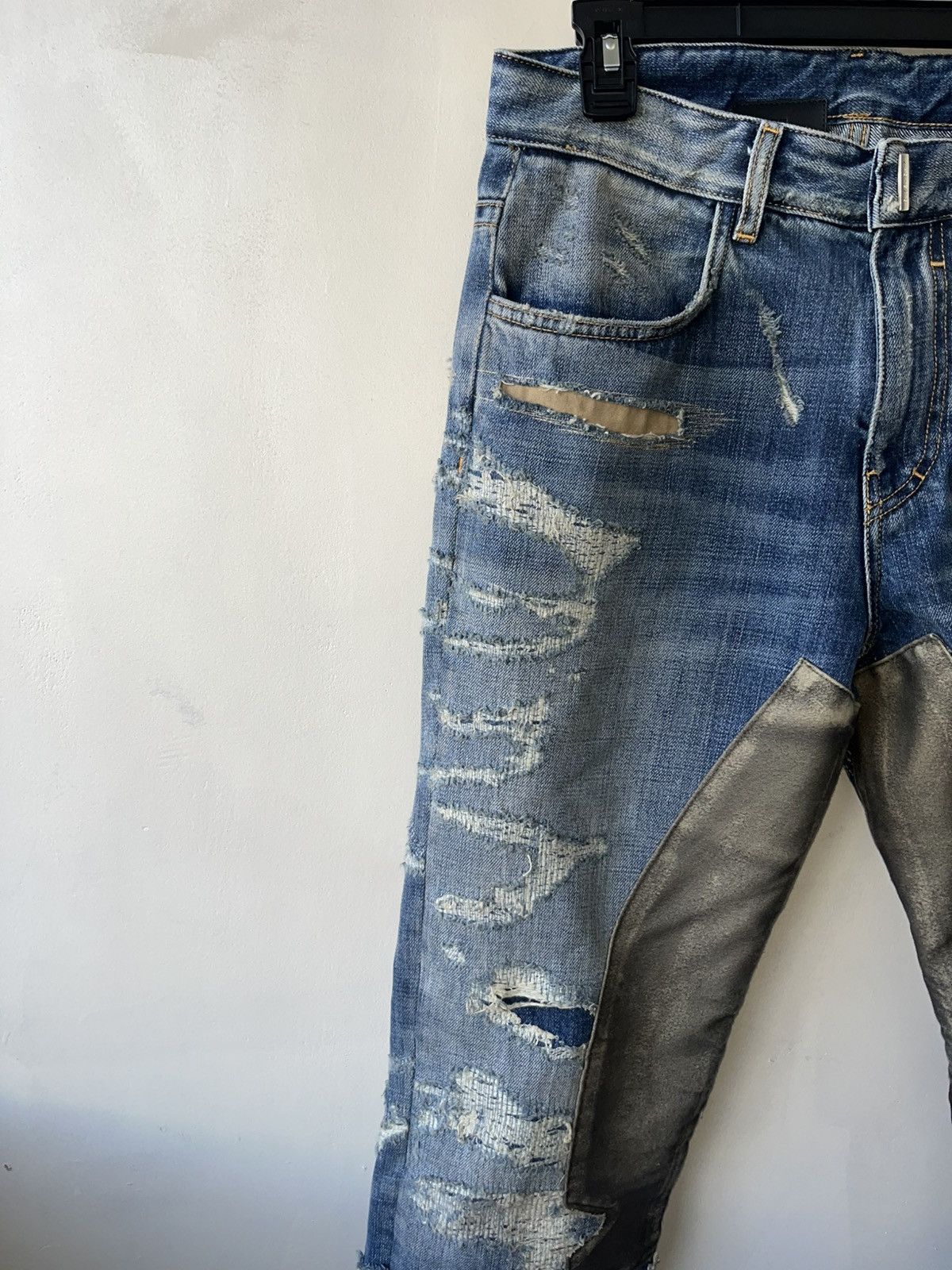 Givenchy Givenchy Moleskin Boro NWT Jeans Matthew Williams F/W 2022 Size US 30 / EU 46 - 2 Thumbnail