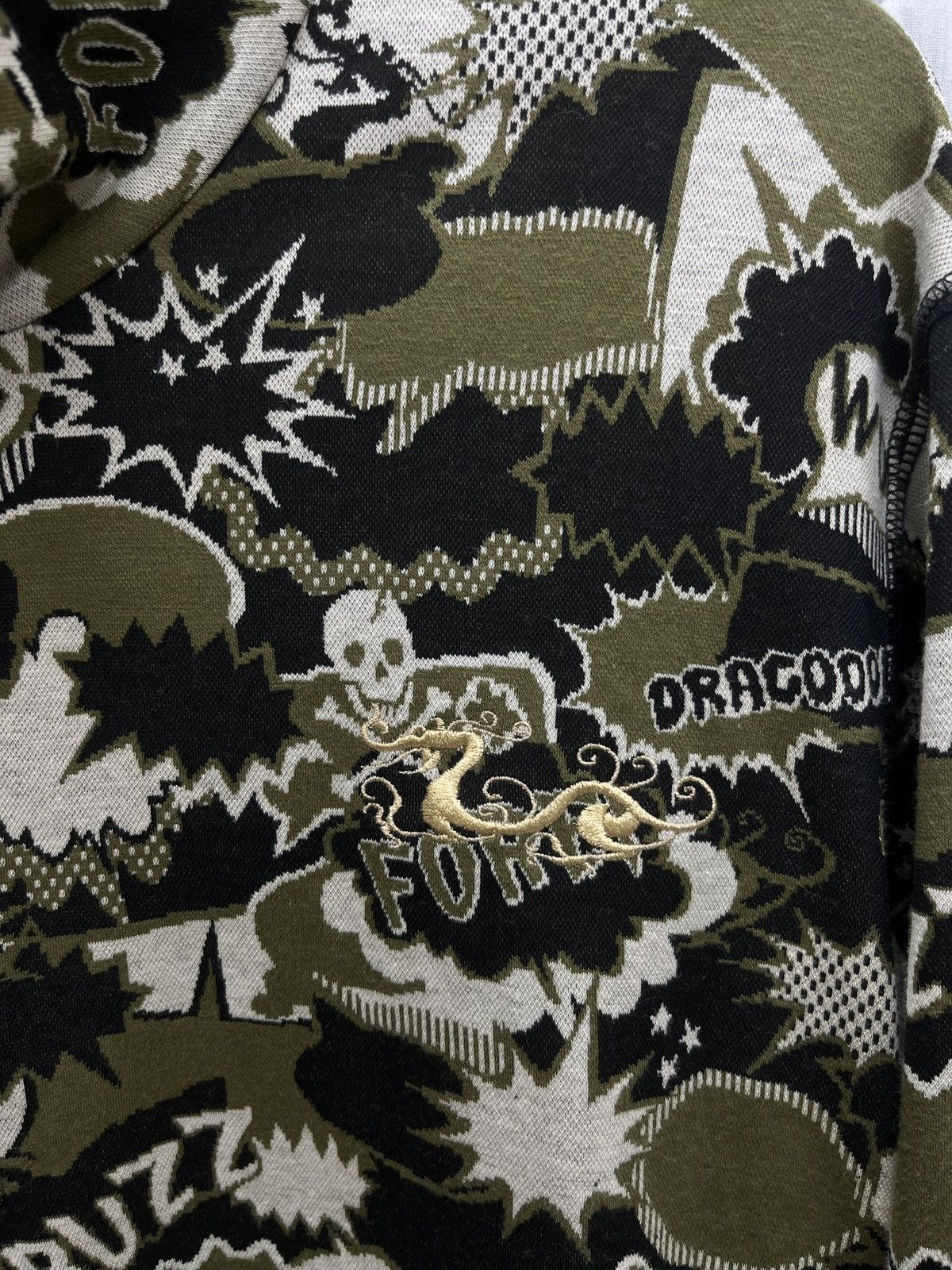 Japanese Brand 🔥🔥🔥ARCHICE DANCE WITH DRAGON KYOTO JAPAN PULLOVER Size US M / EU 48-50 / 2 - 12 Thumbnail